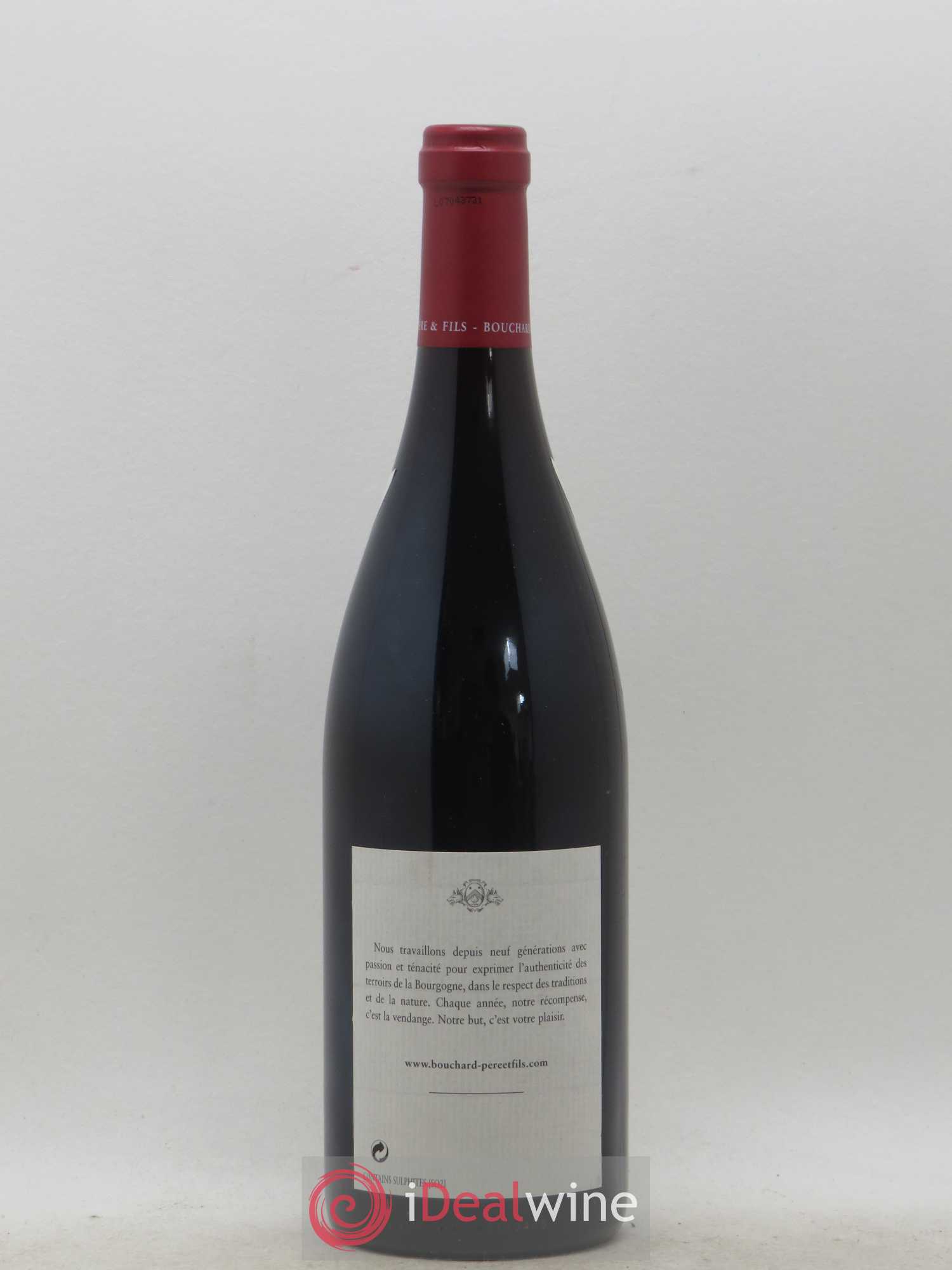 Bonnes-Mares Grand Cru Bouchard Père & Fils 2005 - Lot de 1 bouteille - 1