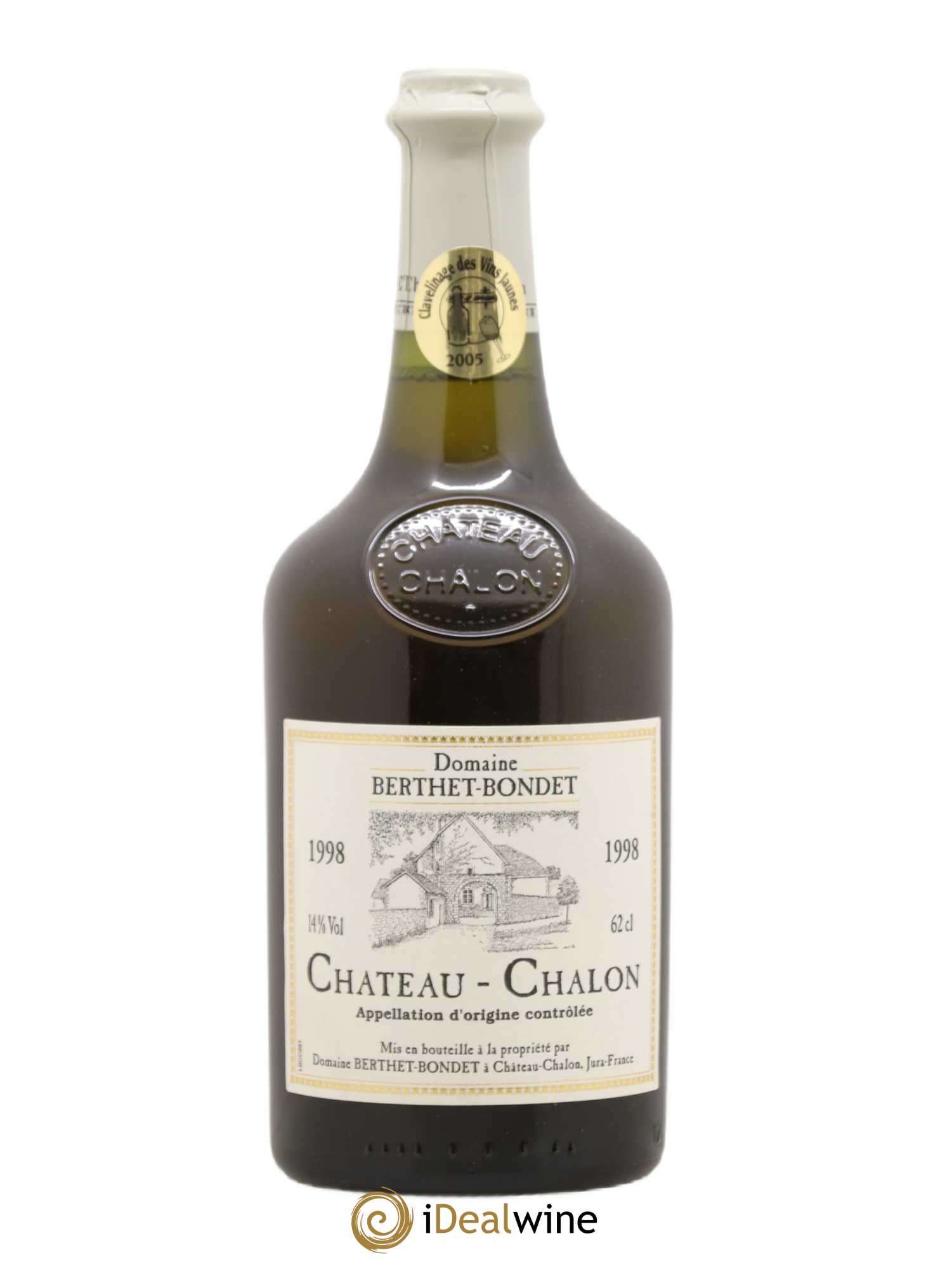 Château-Chalon Berthet-Bondet 1998 - Lot de 1 bouteille - 0