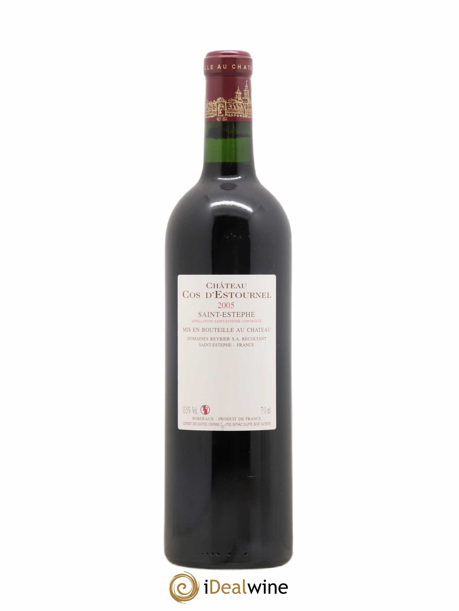 Cos d'Estournel 2ème Grand Cru Classé 2005 - Lot de 1 bouteille - 1