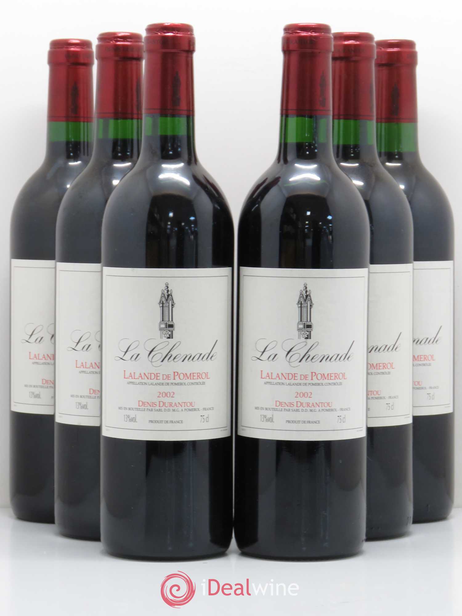 Château La Chenade 2002 - Lot de 6 bouteilles - 0