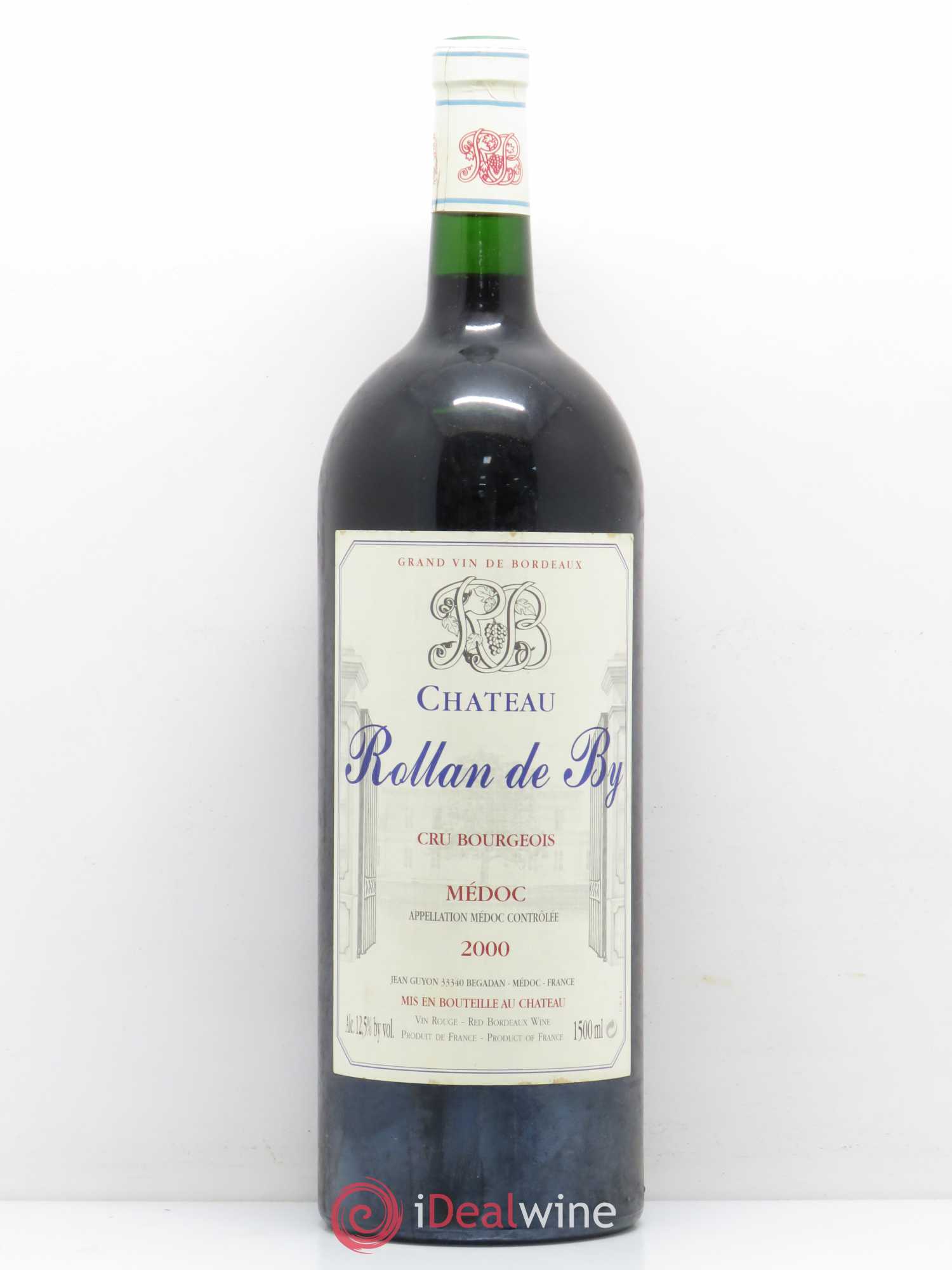 Château Rollan de By Cru Bourgeois 2000 - Lot de 1 magnum - 0
