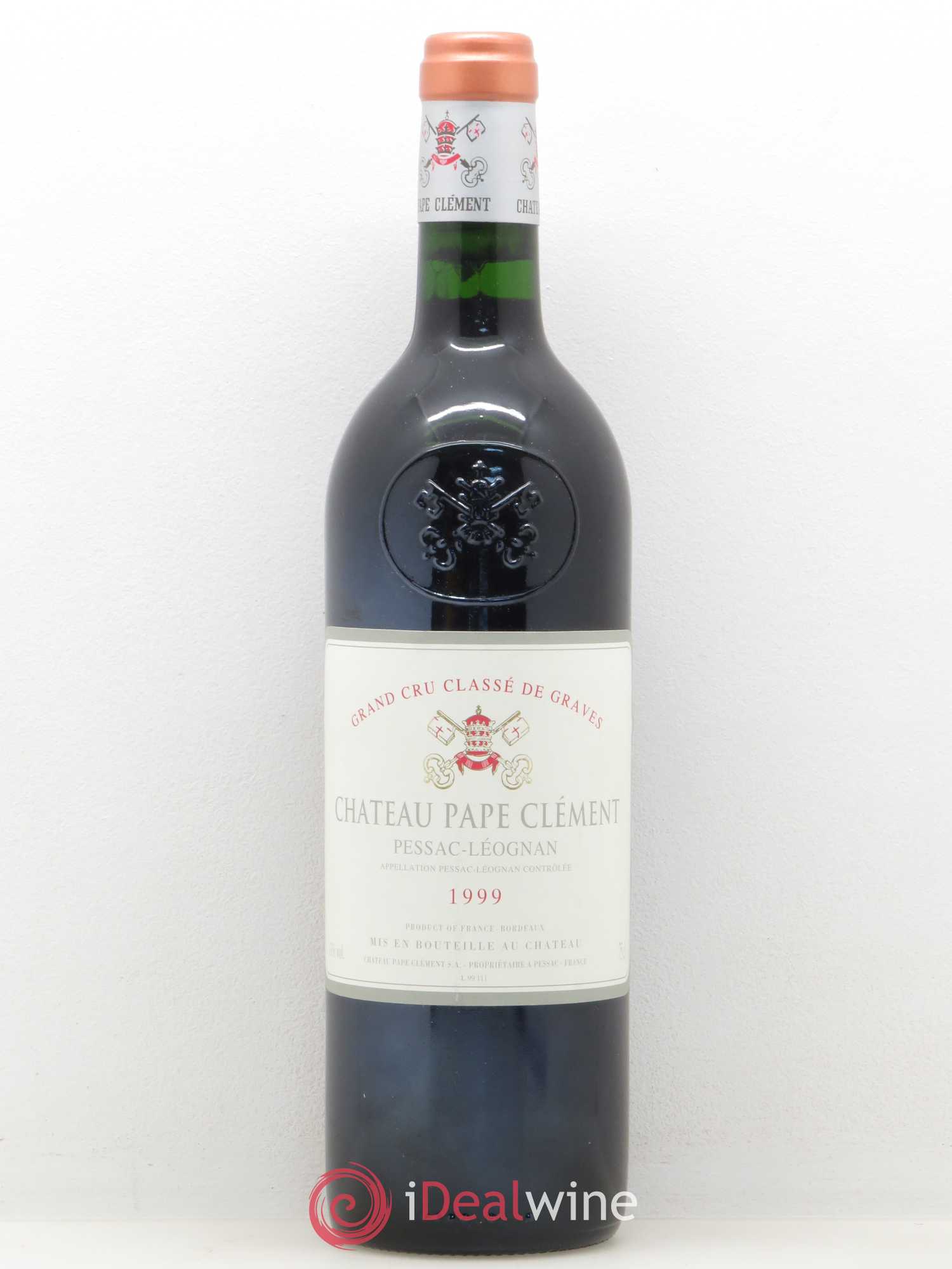 Château Pape Clément Cru Classé de Graves 1999 - Lot de 1 bouteille - 0