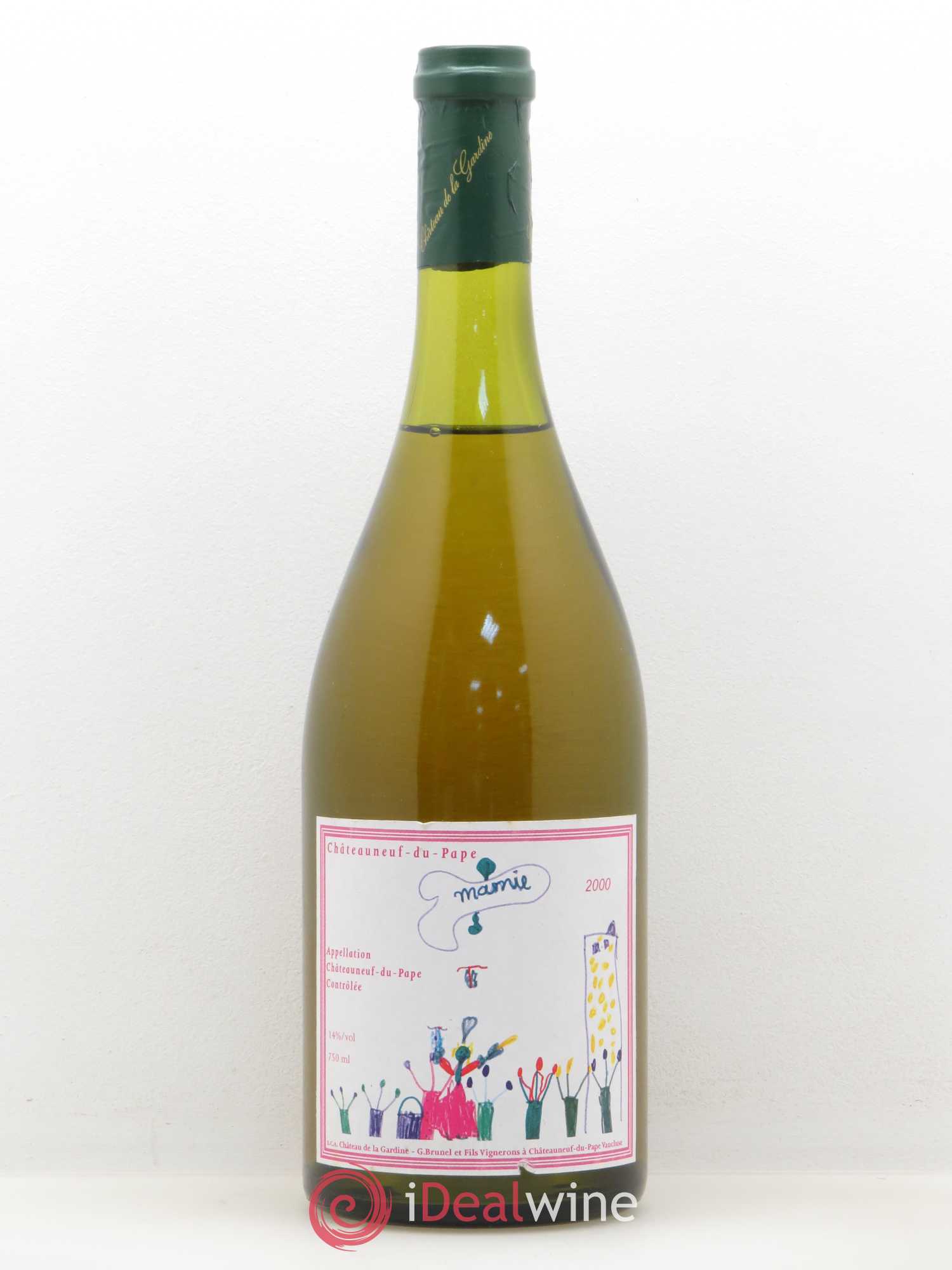 Châteauneuf-du-Pape cuvée Mamie Chateau de la Gardine 2000 - Posten von 1 Flasche - 0