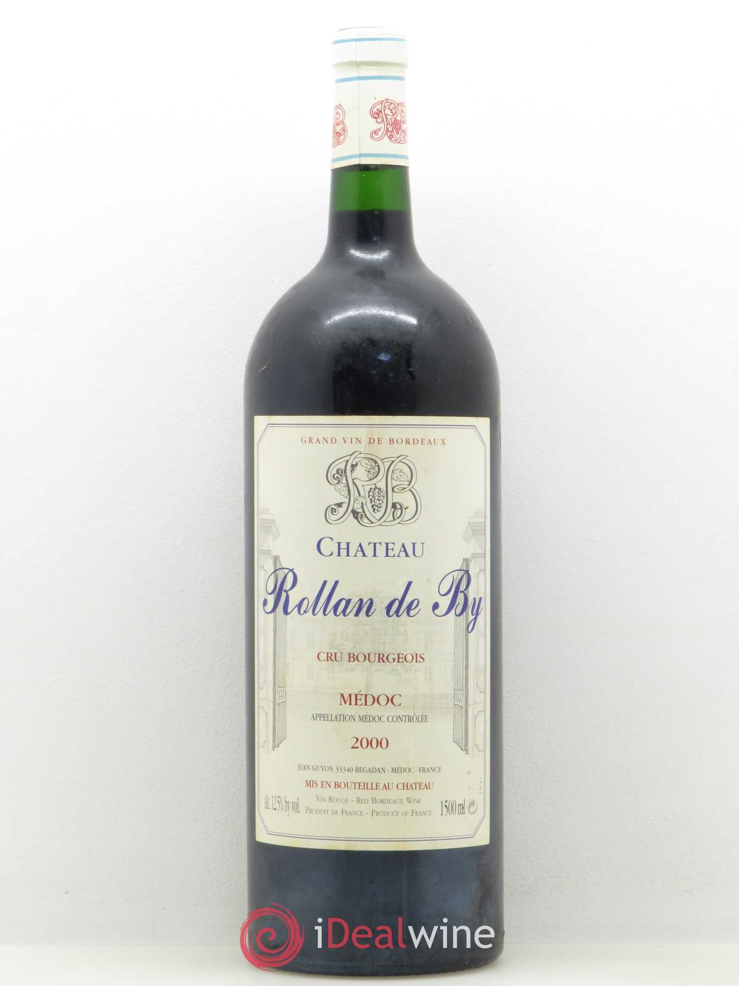 Château Rollan de By Cru Bourgeois 2000 - Lot de 1 magnum - 0