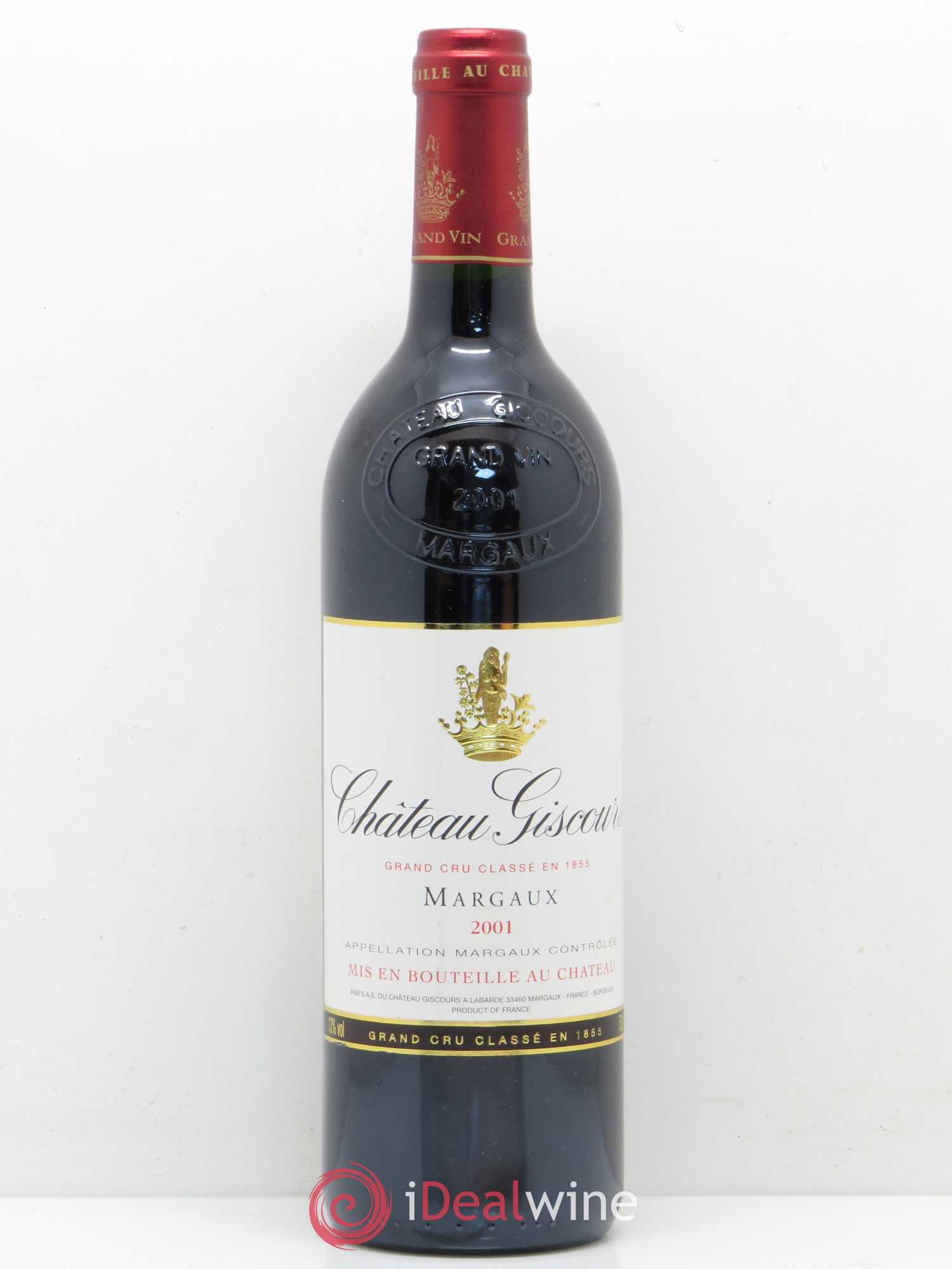 Château Giscours 3ème Grand Cru Classé 2001 - Lot de 1 bouteille - 0