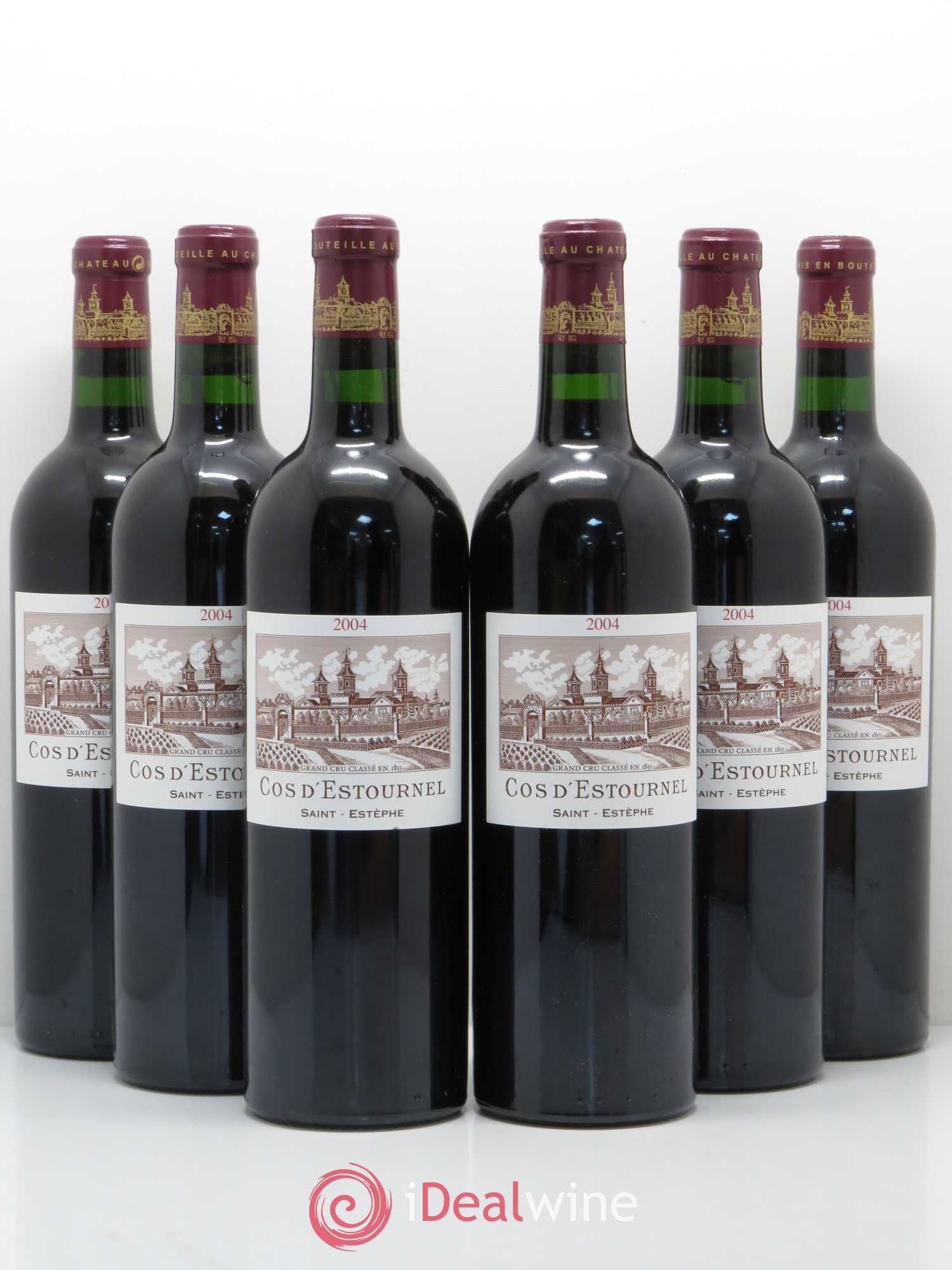 Cos d'Estournel 2ème Grand Cru Classé 2004 - Lot de 6 bouteilles - 0
