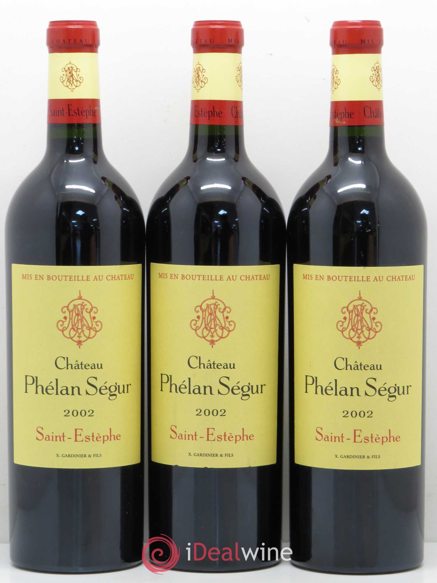 Château Phélan Ségur 2002 - Lot de 6 bouteilles - 2