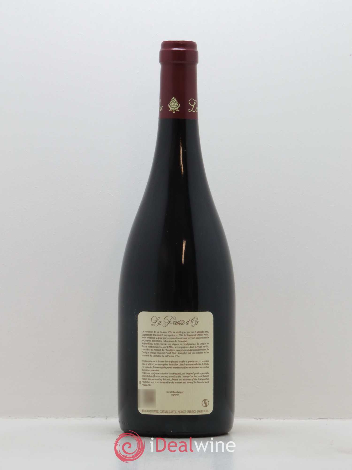 Bonnes-Mares Grand Cru La Pousse d'Or (Domaine de) 2016 - Lot de 1 bouteille - 1