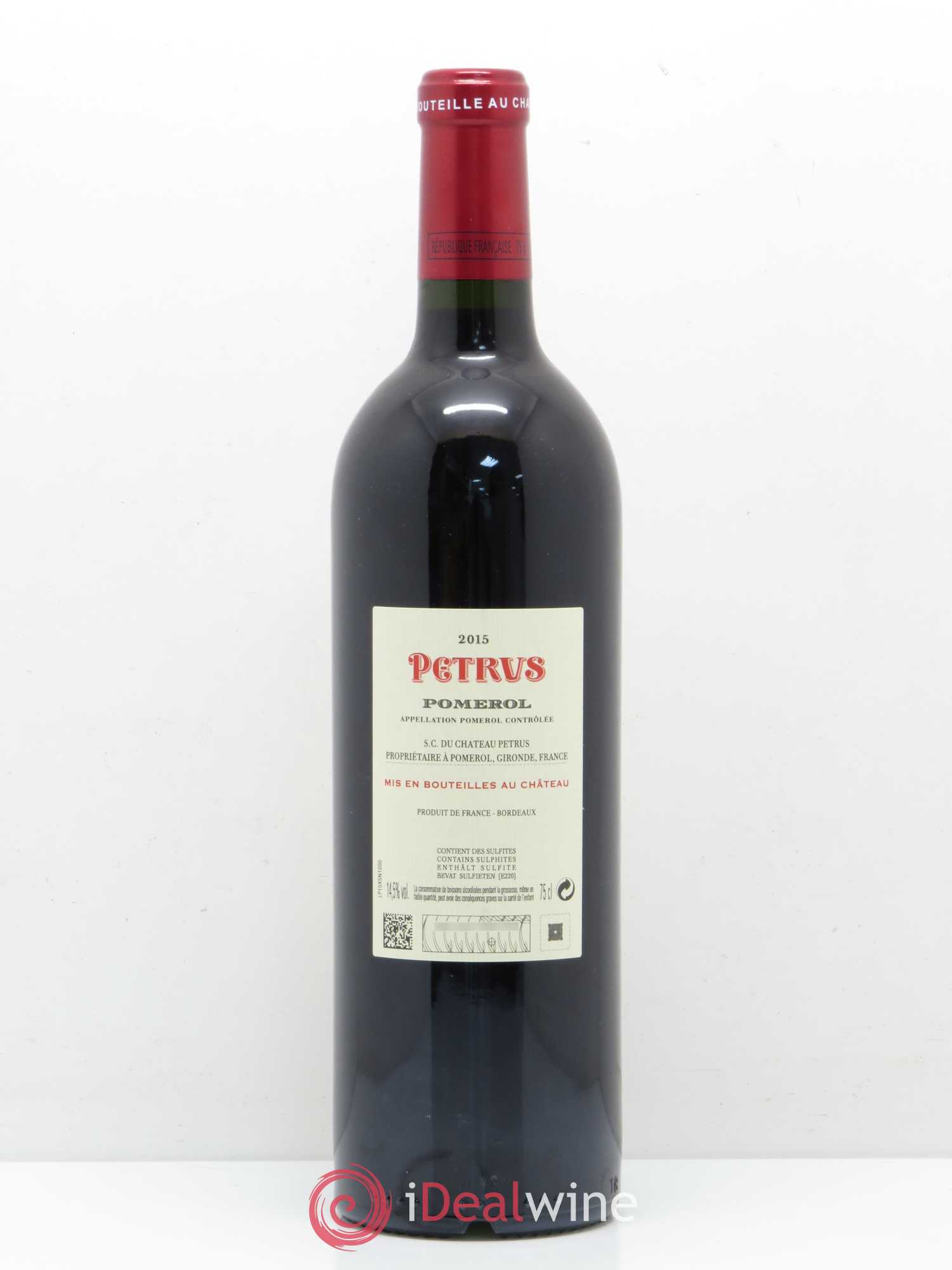 Petrus 2015 - Lot de 1 bouteille - 1