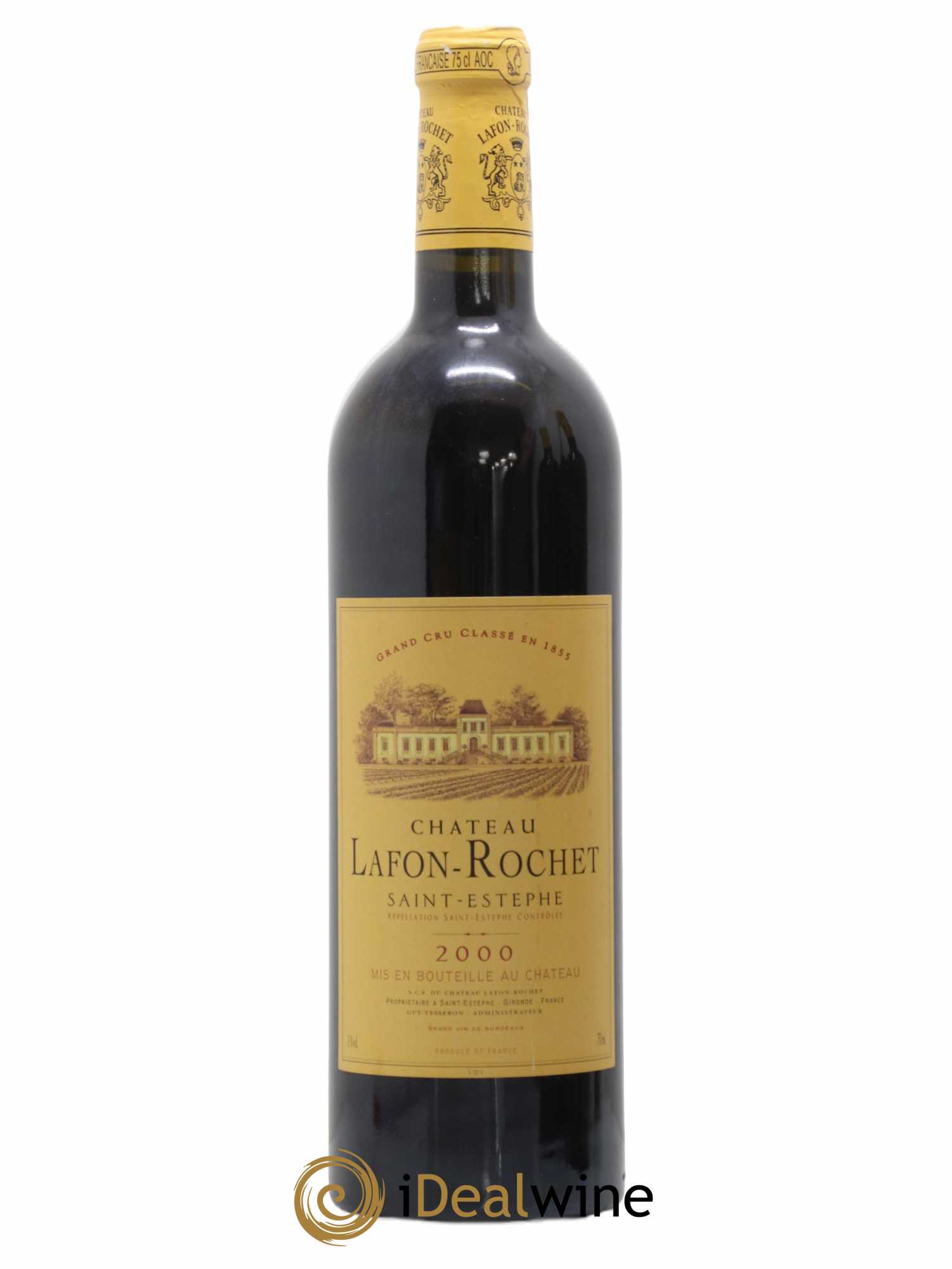Château Lafon Rochet 4ème Grand Cru Classé 2000 - Lot de 1 bouteille - 0