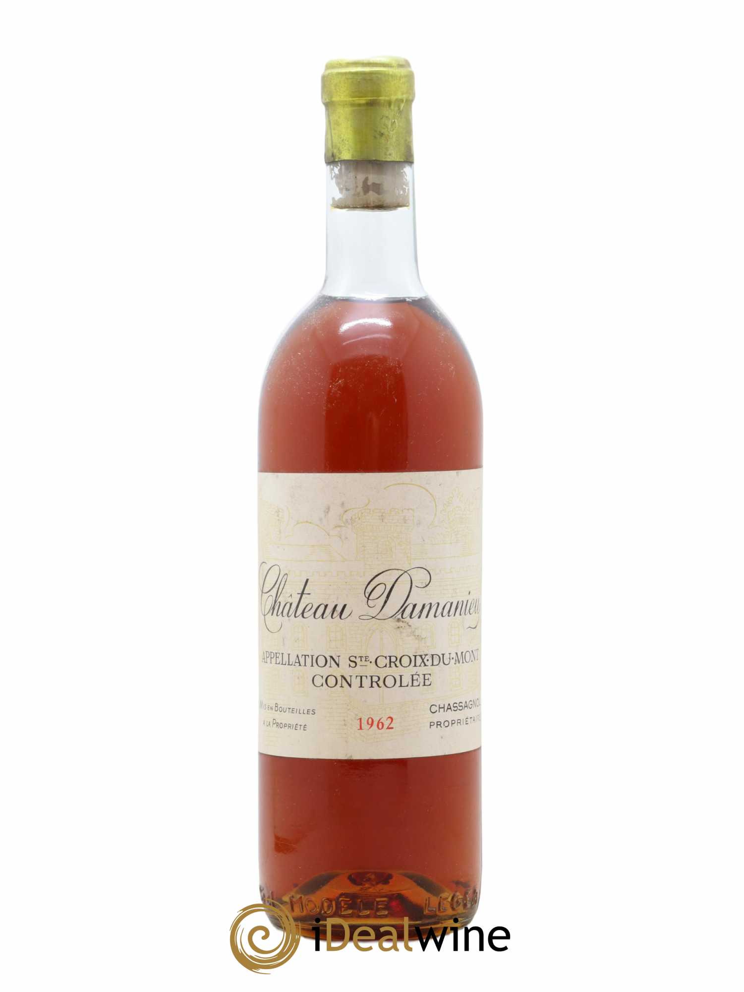 Sainte-Croix-du-Mont Château Damanieu 1962 - Lot de 1 bouteille - 0