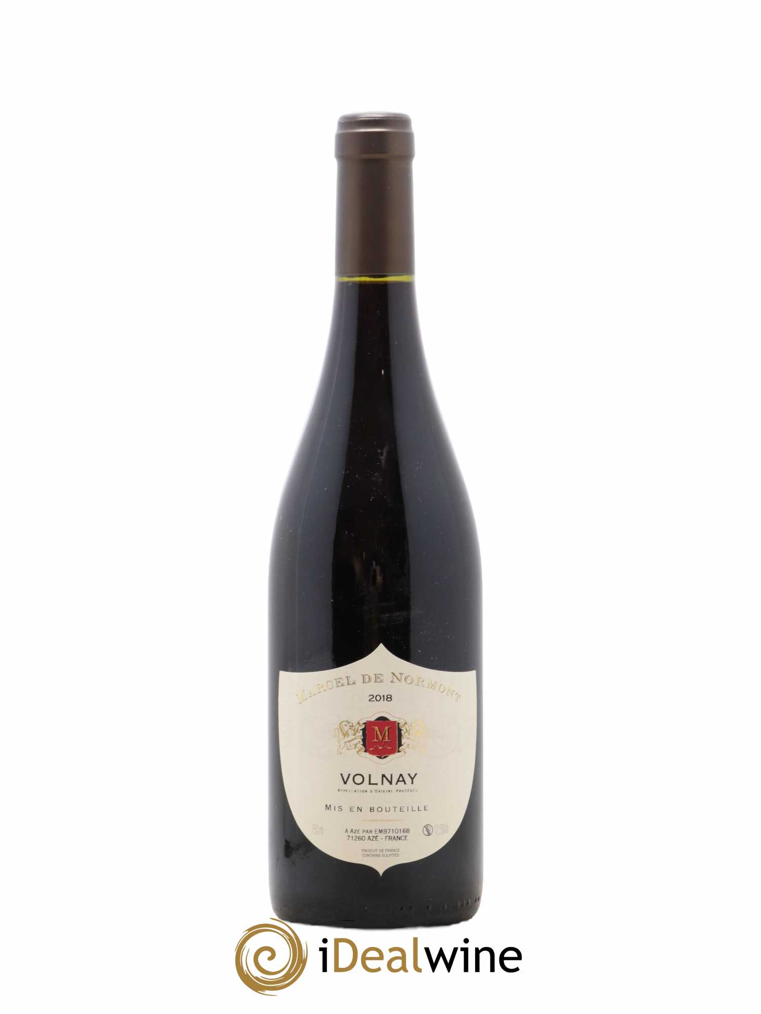 Volnay Macel de Normont 2018 - Lot de 1 bouteille - 0