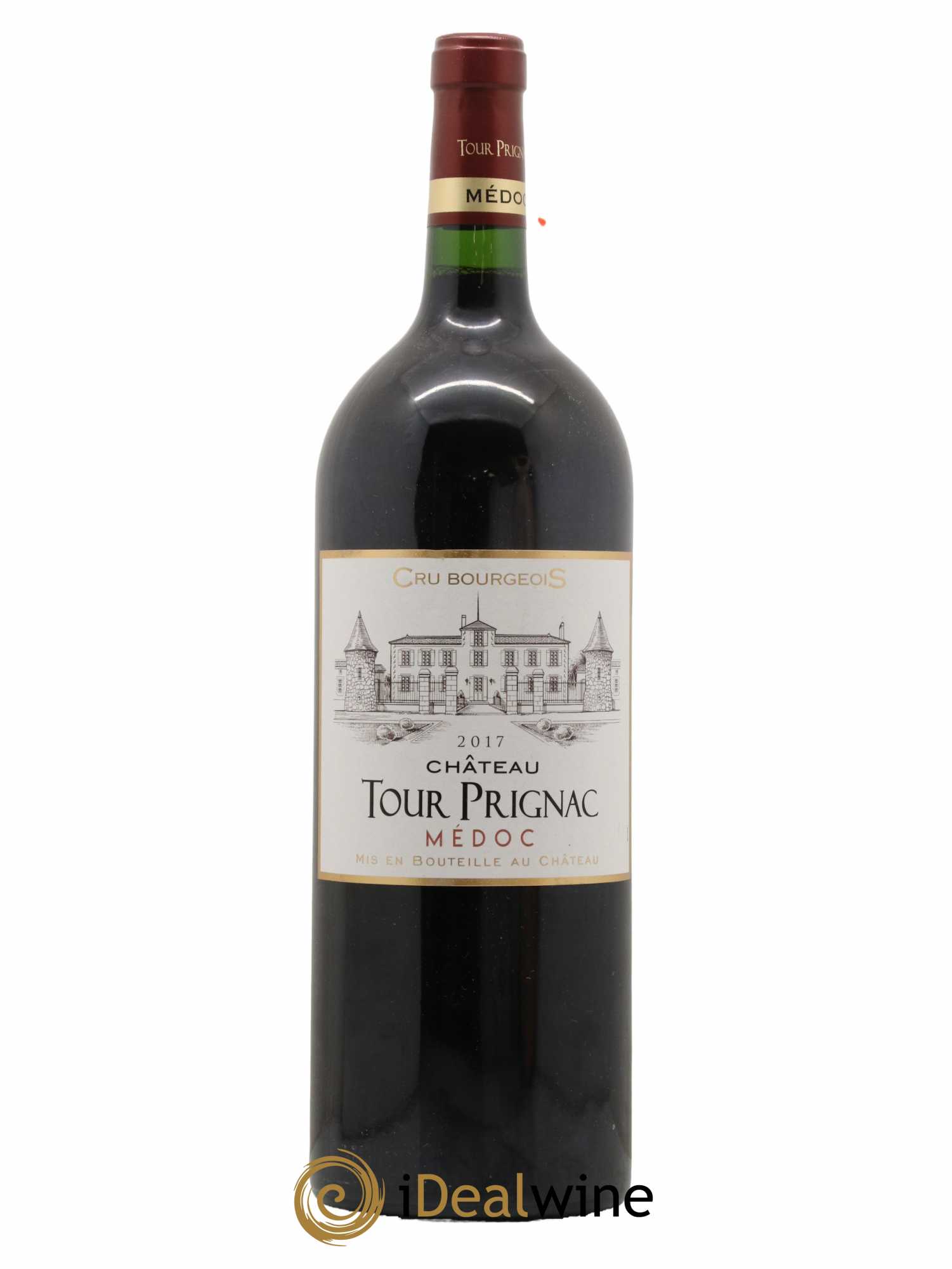 Château Tour Prignac Cru Bourgeois 2017 - Lot de 1 magnum - 0