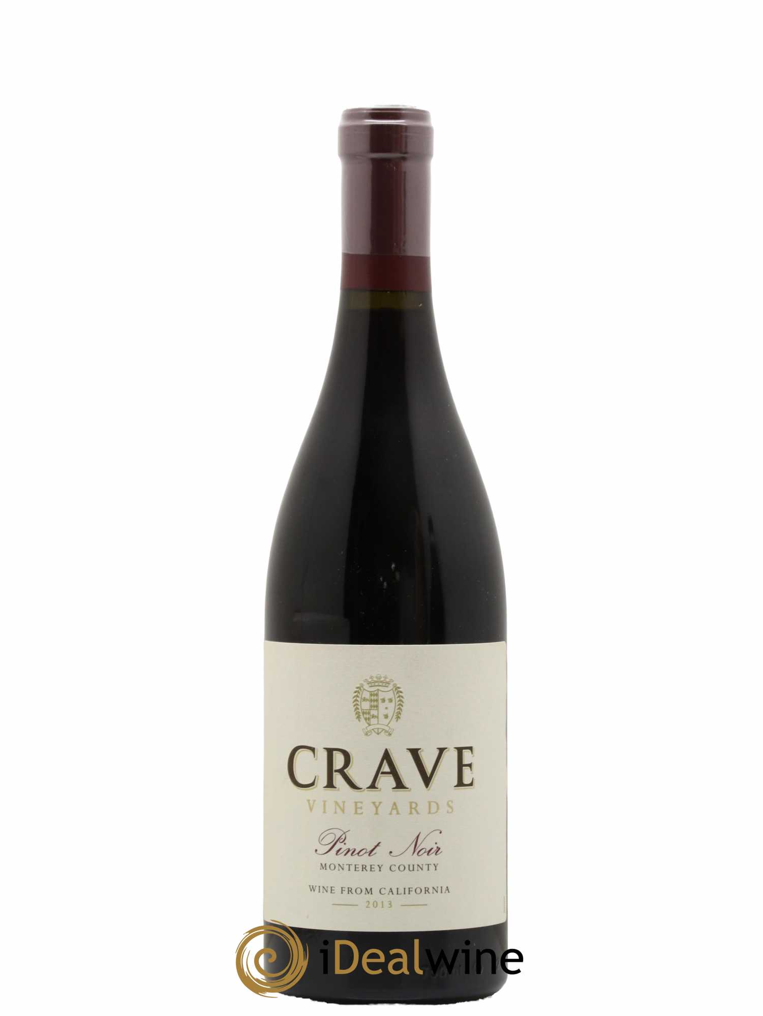 USA Monterey County Californie Crave Vineyards 2013 - Lot de 1 bouteille - 0