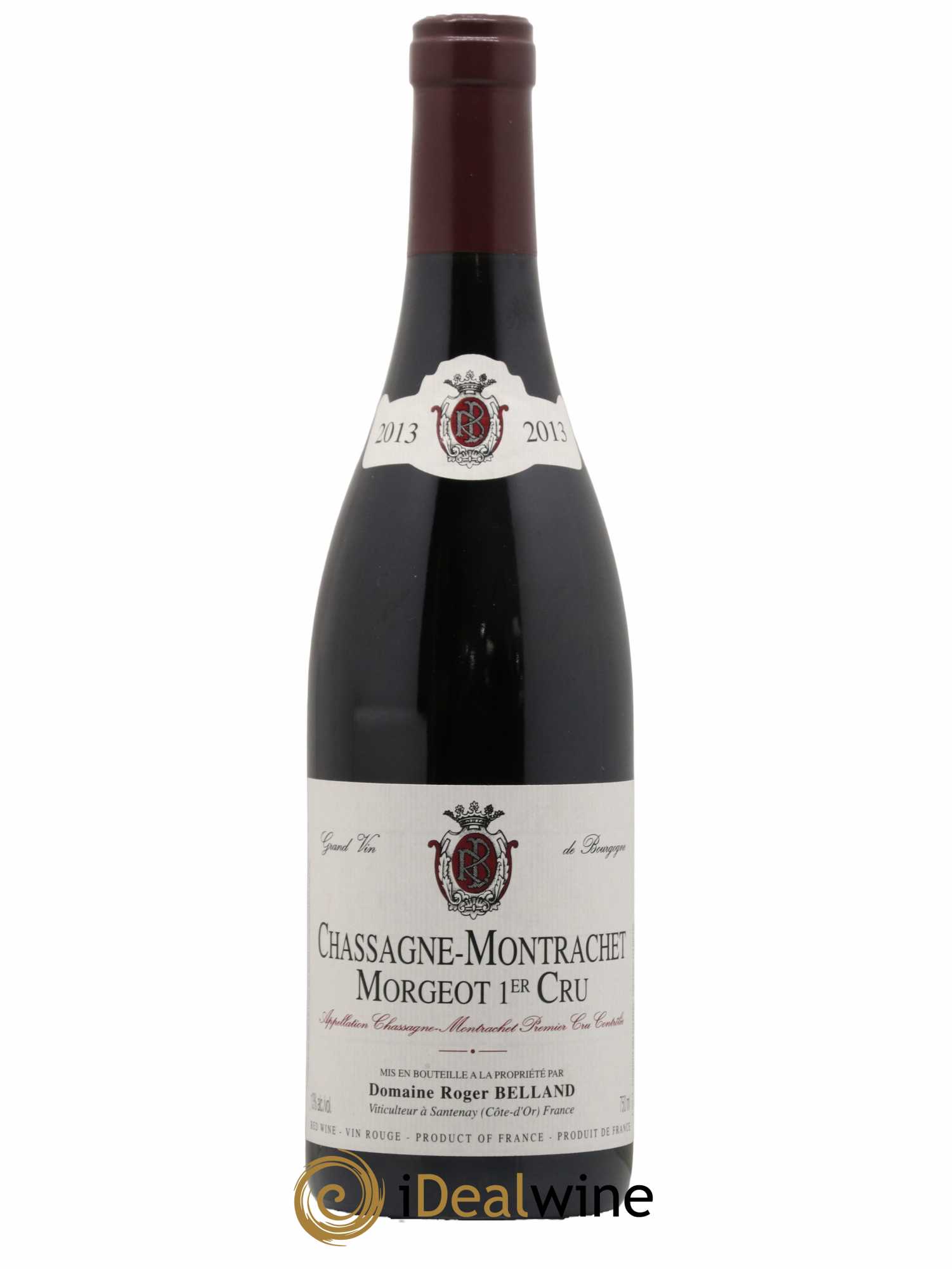 Chassagne-Montrachet 1er Cru Morgeot Roger Belland 2013 - Lot de 1 bouteille - 0