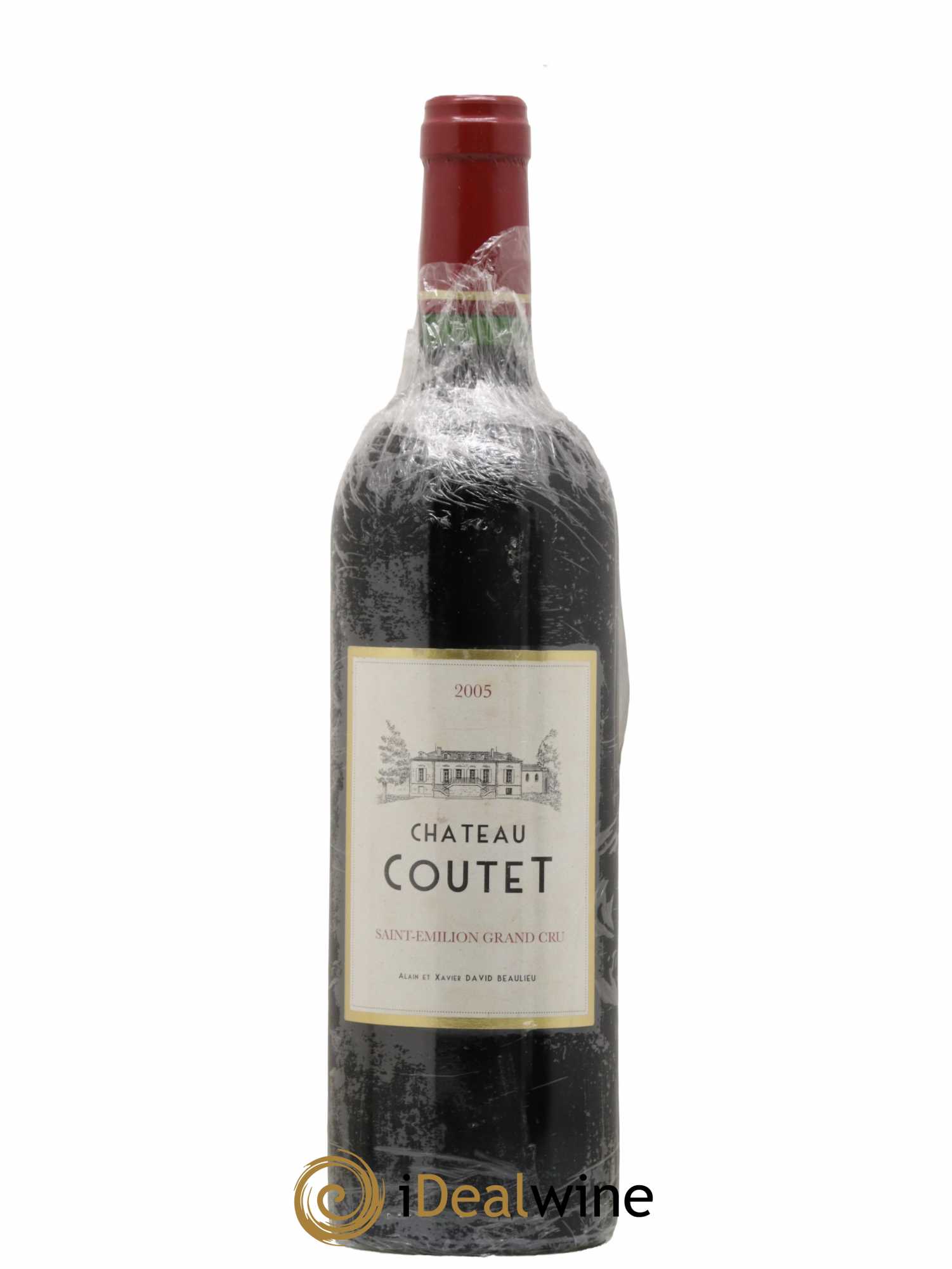 Saint-Émilion Grand Cru Chateau Coutet 2005 - Lot de 1 bouteille - 0