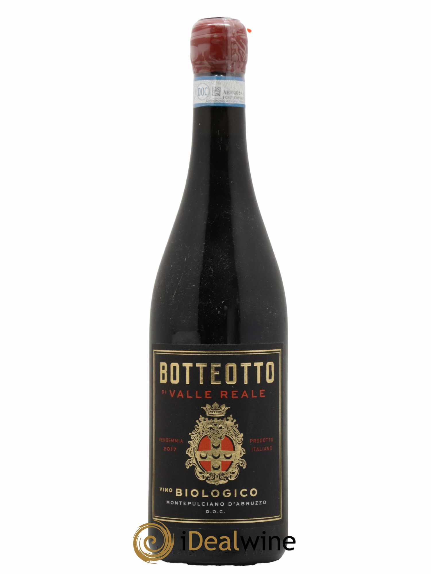 Montepulciano d'Abruzzo Valle Reale Botteotto 2017 - Lot de 1 bouteille - 0