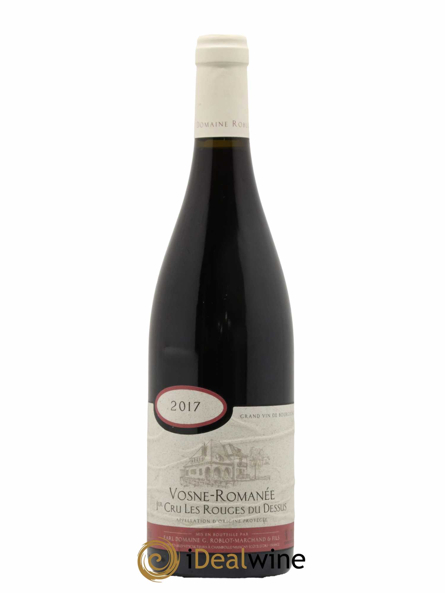 Vosne-Romanée 1er Cru G. Roblot-Marchand & Fils Les Rouges Du Dessus 2017 - Lot of 1 bottle - 0