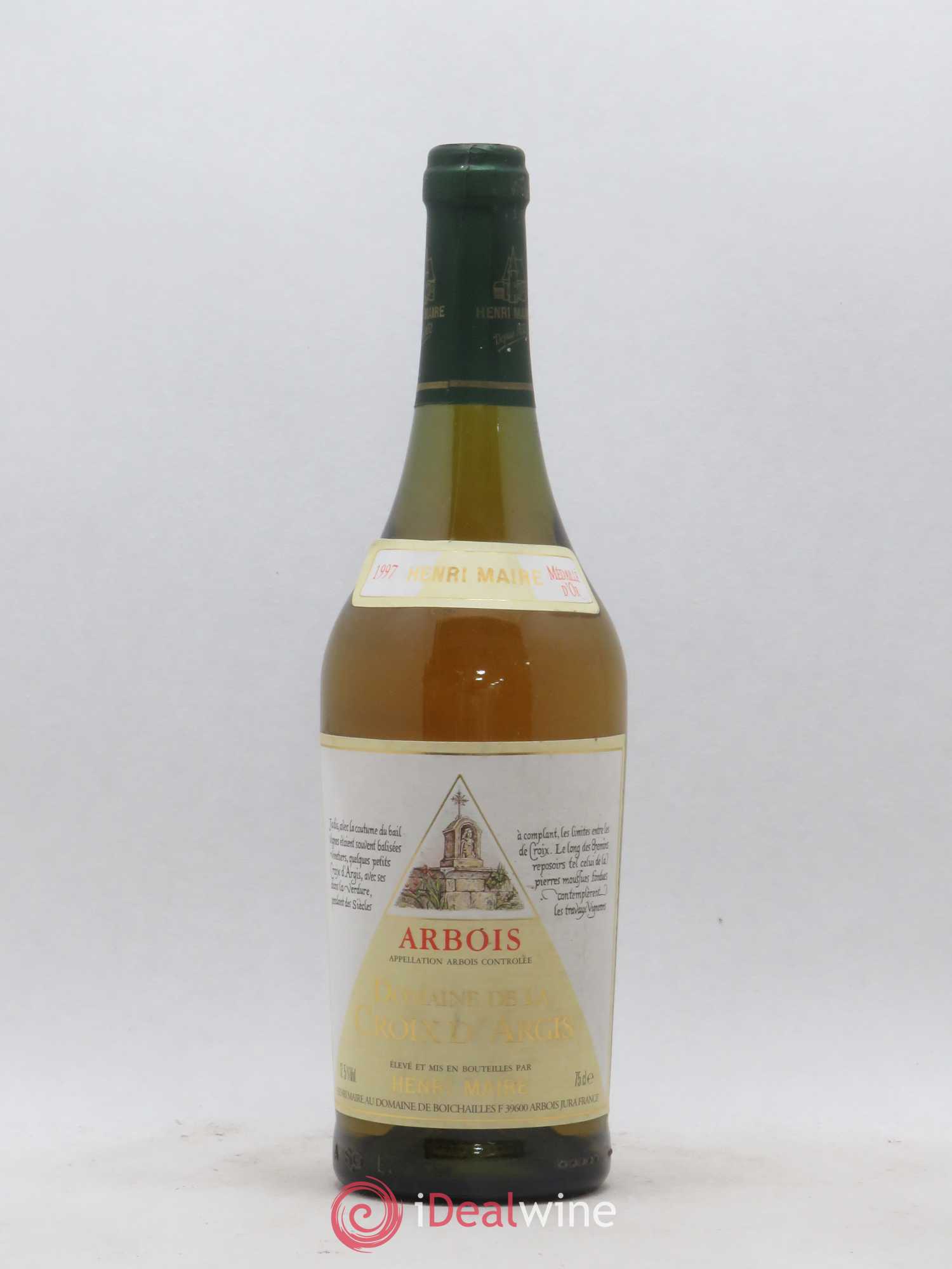 Arbois Domaine de la Croix d'Argis Henri Maire 1997 - Posten von 1 Flasche - 0