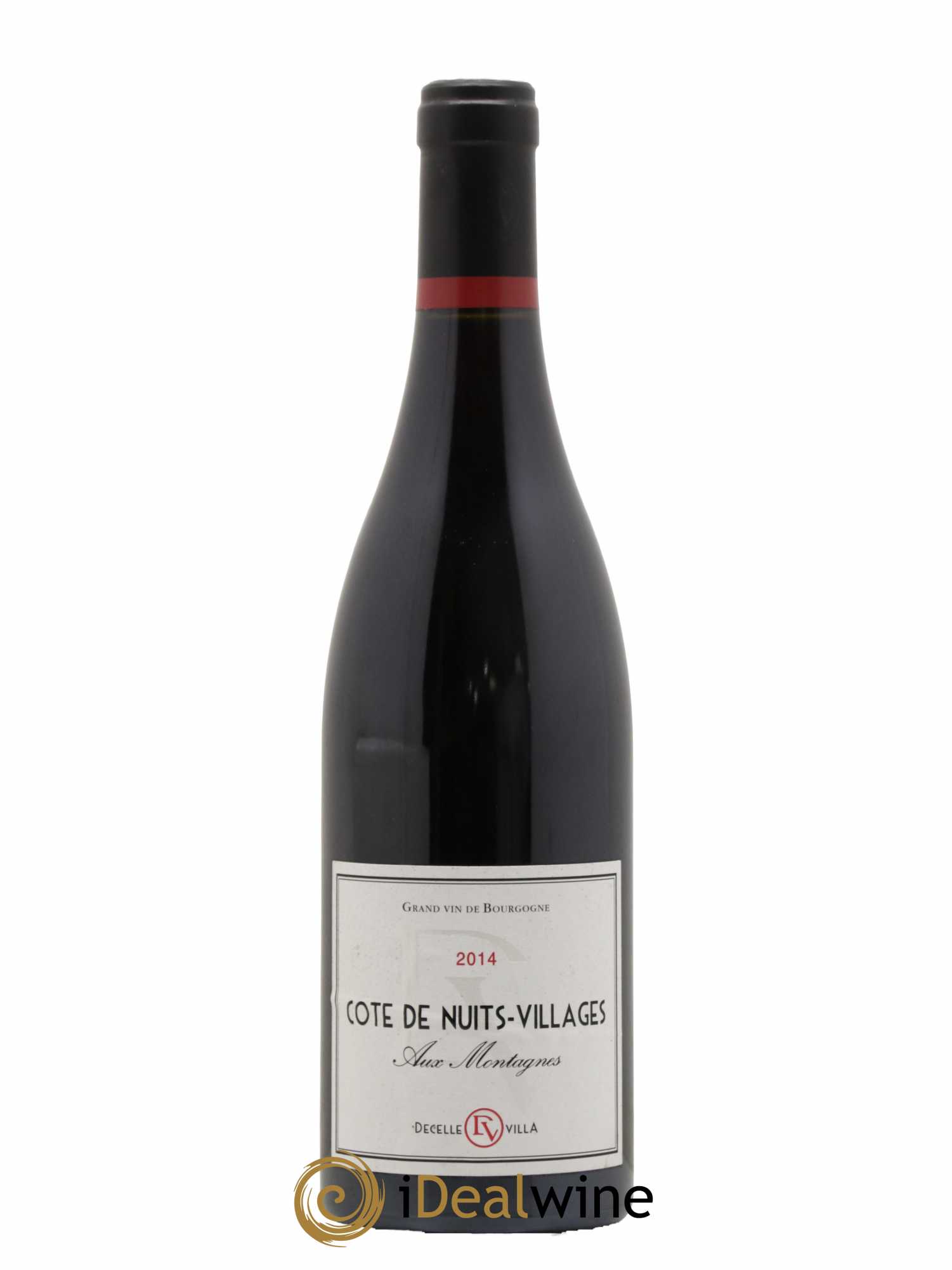 Côte de Nuits-Villages Aux Montagnes Decelle Villa 2014 - Lot de 1 bouteille - 0