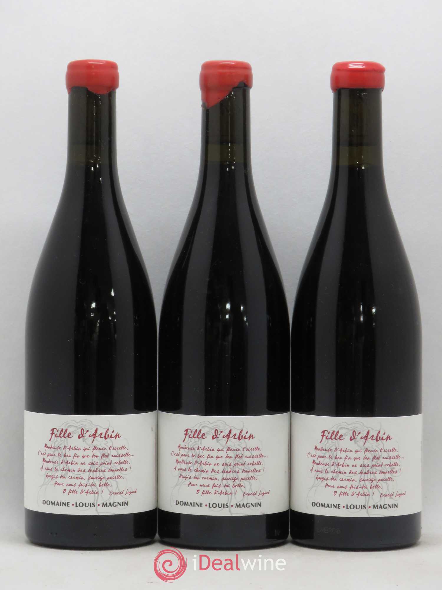 Vin de Savoie Arbin Mondeuse Louis Magnin Fille d'Arbin 2016 - Lot de 3 bouteilles - 0