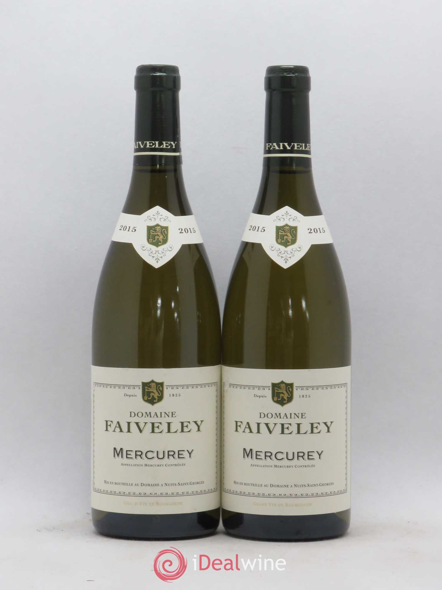 Mercurey Faiveley (sans prix de réserve) 2015 - Posten von 2 Flaschen - 0