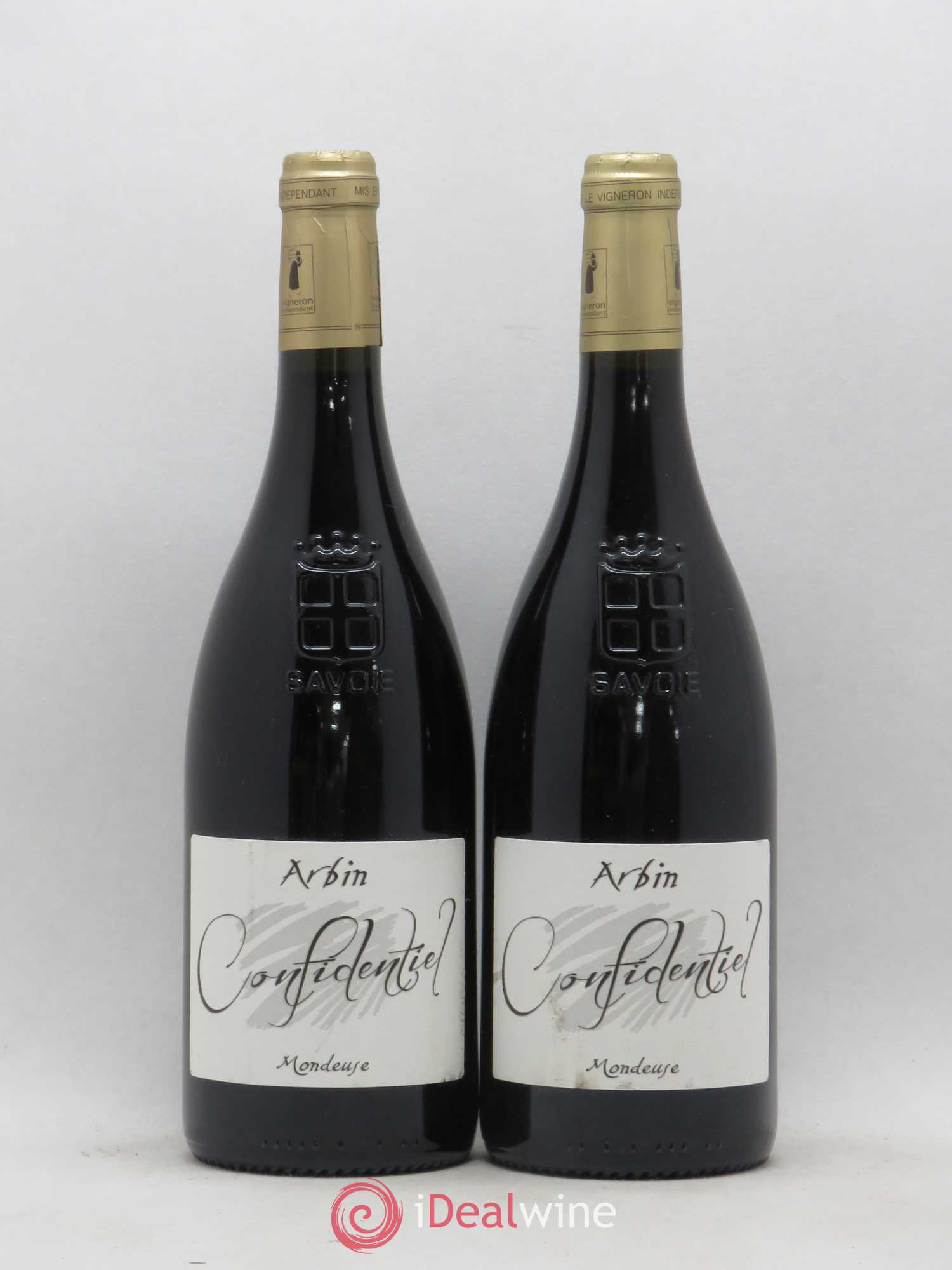 Vin de Savoie Arbin Mondeuse Confidentiel Trosset 2013 - Lot de 2 bouteilles - 0