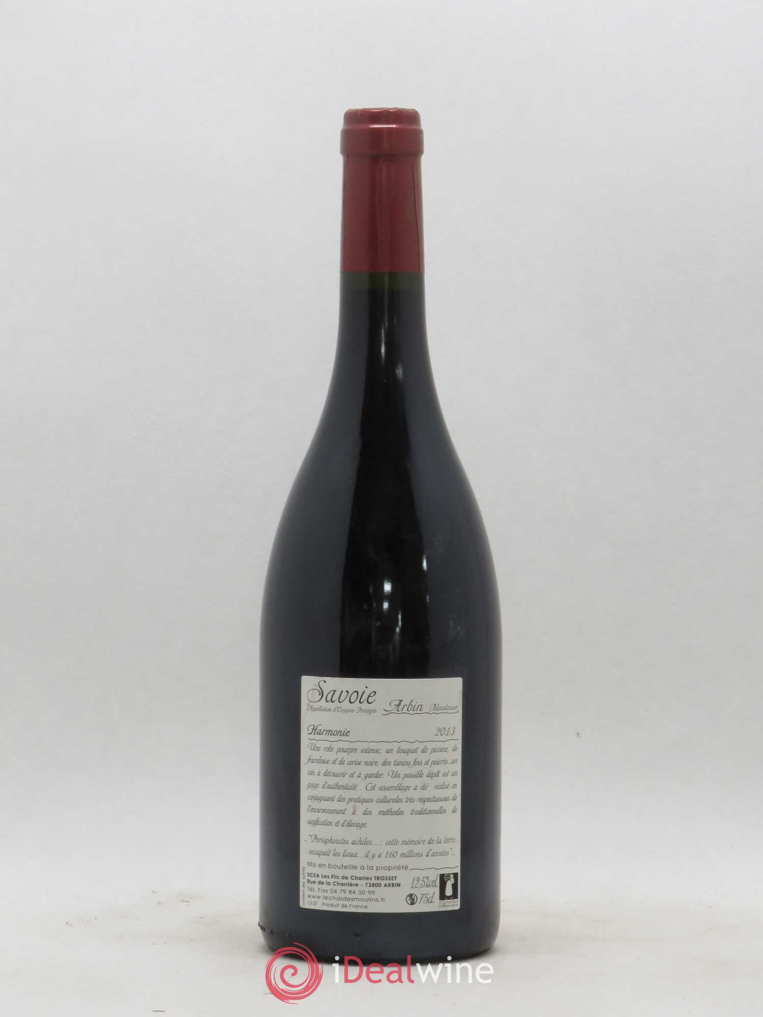 Vin de Savoie Arbin Harmonie Trosset 2013 - Lot de 1 bouteille - 1