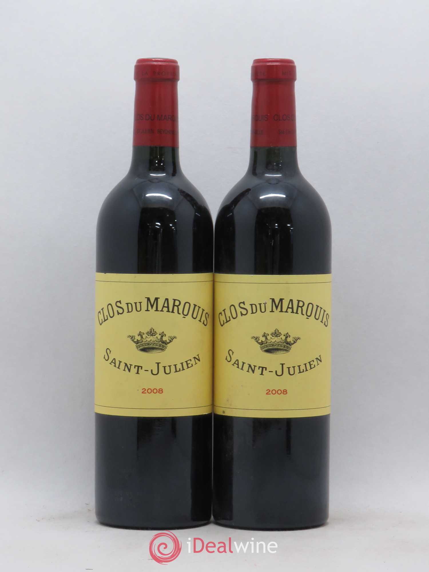 Clos du Marquis 2008 - Lot de 2 bouteilles - 0