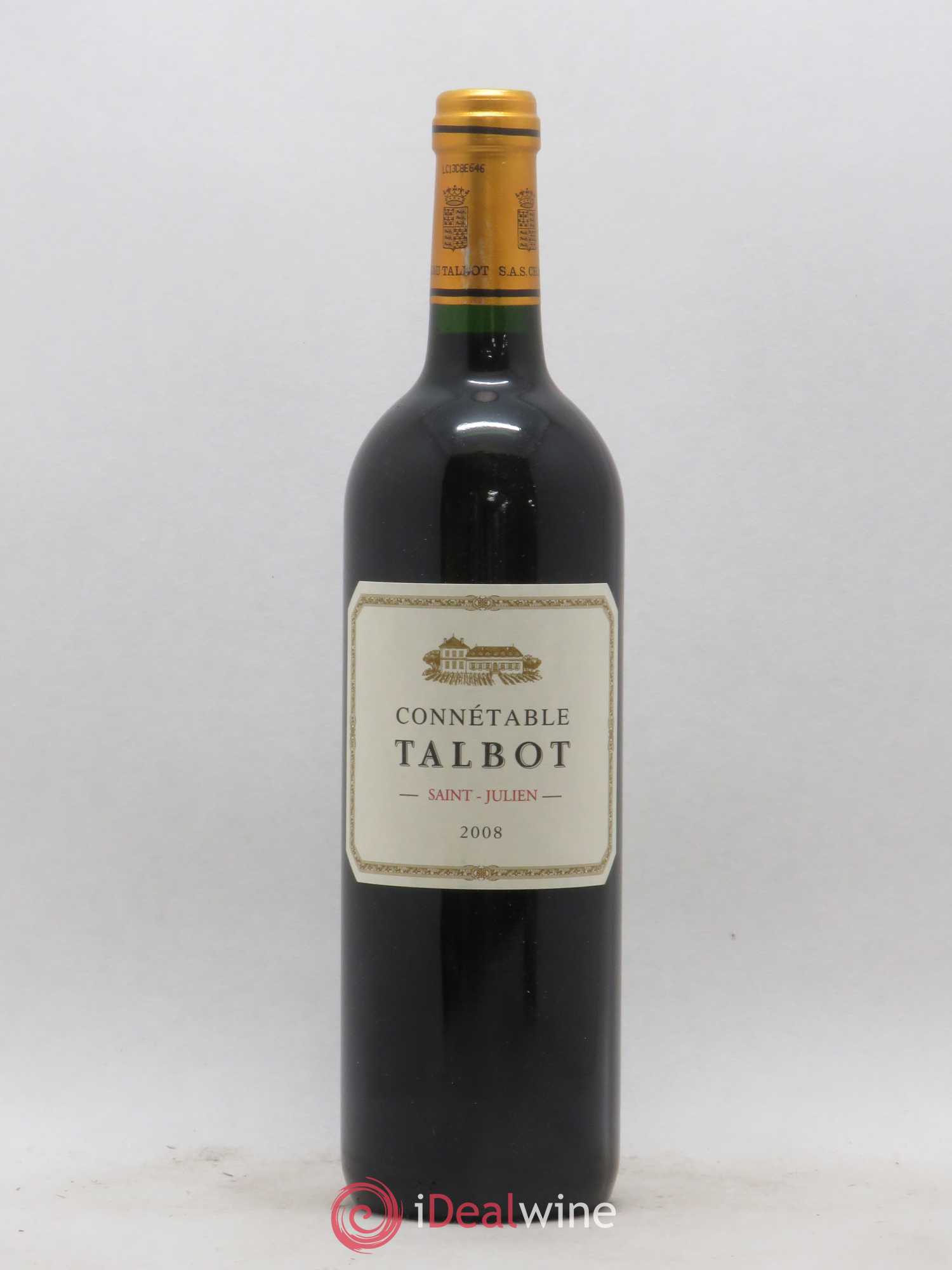 Connétable de Talbot Second Vin 2008 - Posten von 1 Flasche - 0