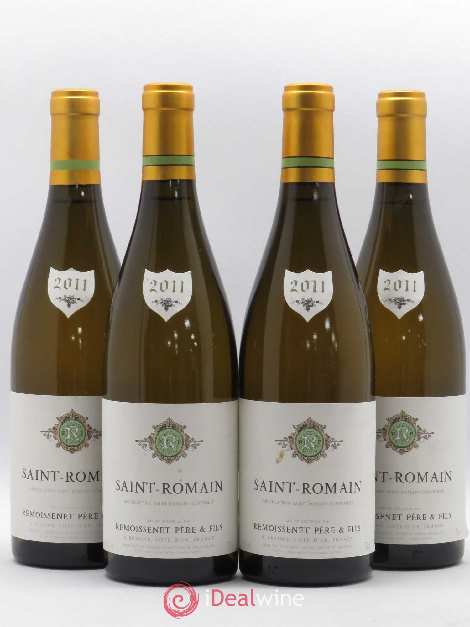 Saint-Romain Remoissenet Père et fils 2011 - Posten von 4 Flaschen - 0