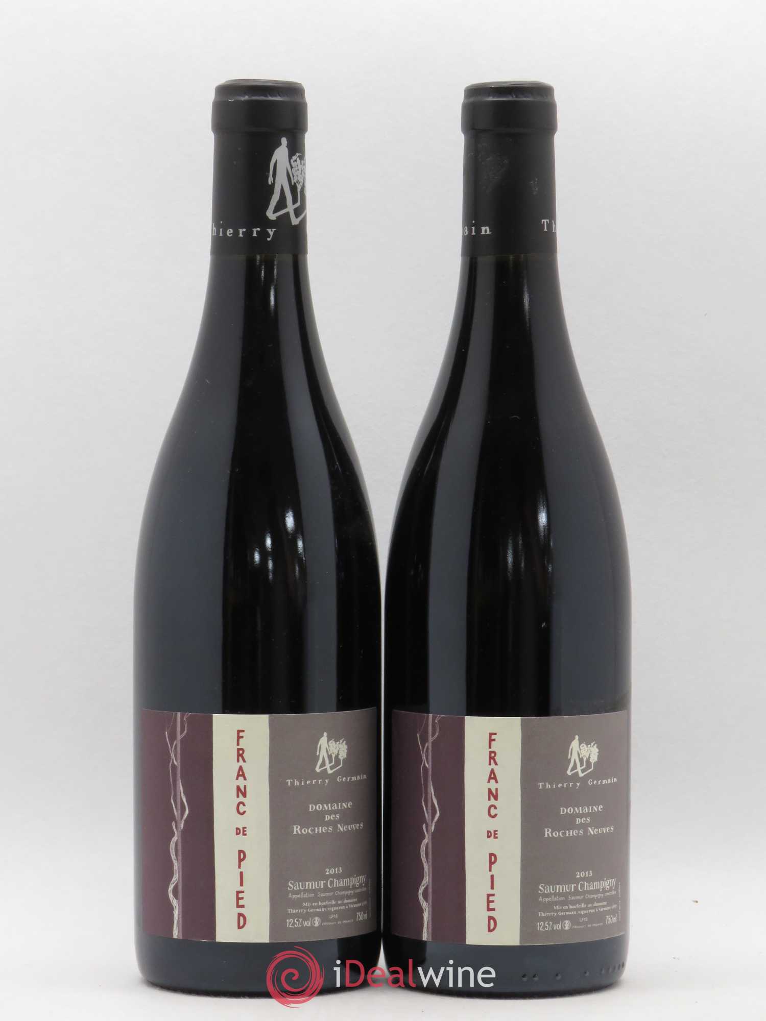 Saumur-Champigny Franc de pied Domaine des Roches Neuves - Thierry Germain 2013 - Lot de 2 bouteilles - 0