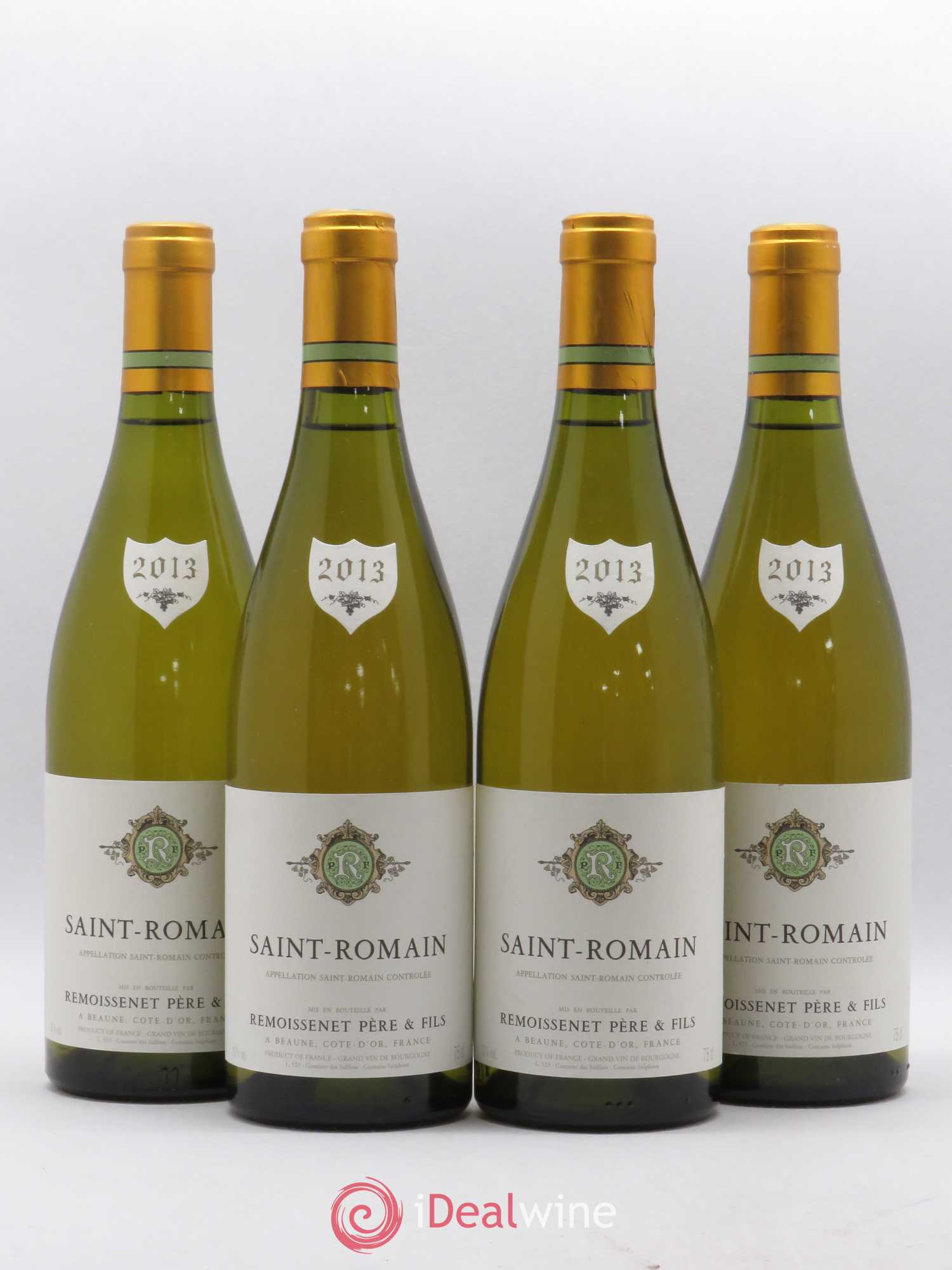 Saint-Romain Remoissenet Père et fils 2013 - Posten von 4 Flaschen - 0