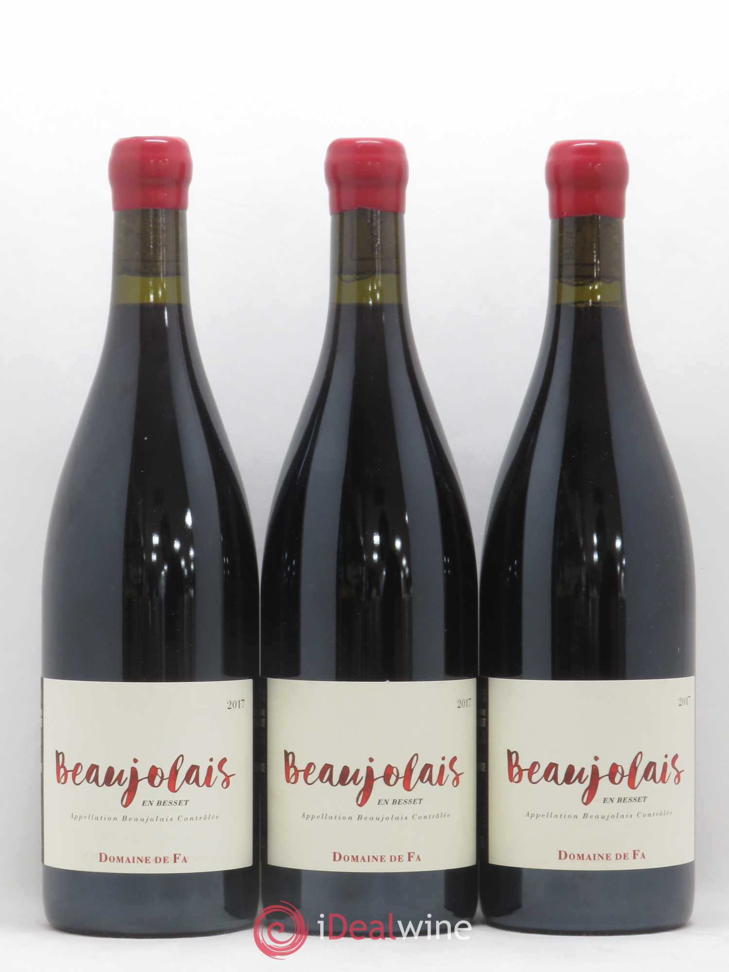 Beaujolais En Besset Antoine Graillot - Domaine de Fa 2017 - Posten von 3 Flaschen - 0