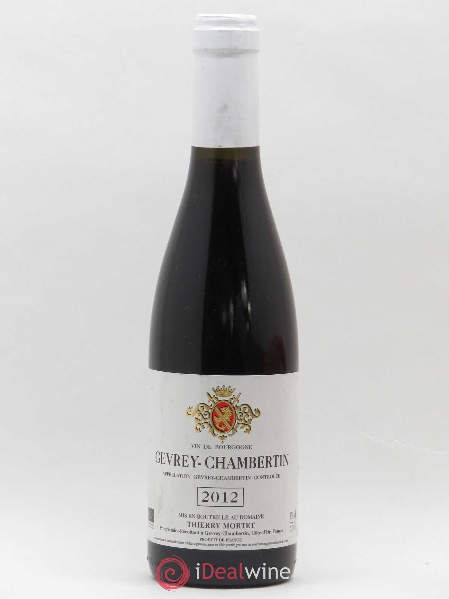 Gevrey-Chambertin 2012 - Posten von 1 Demi-Flasche - 0