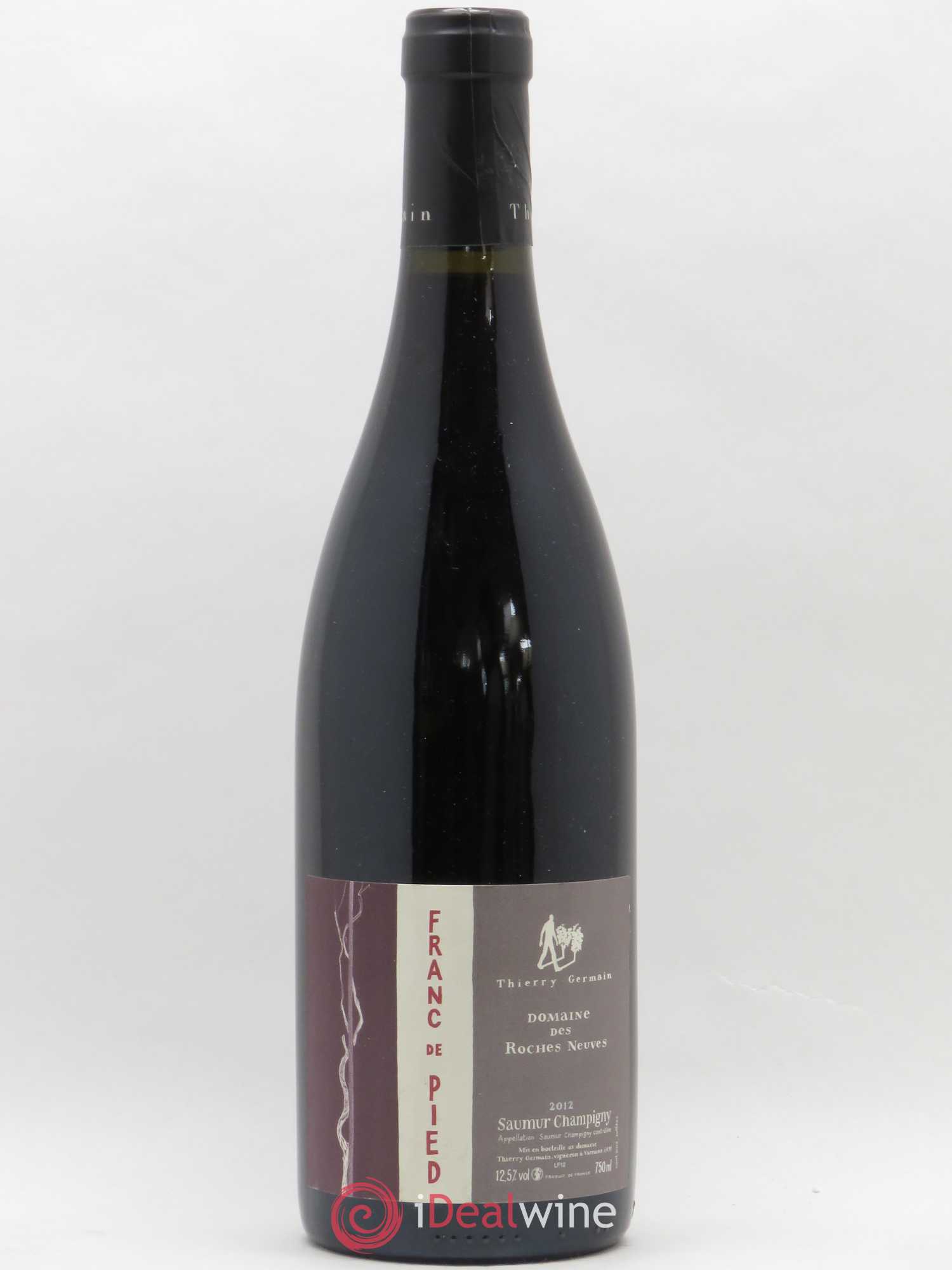 Saumur-Champigny Franc de pied Domaine des Roches Neuves - Thierry Germain 2012 - Lot de 1 bouteille - 0