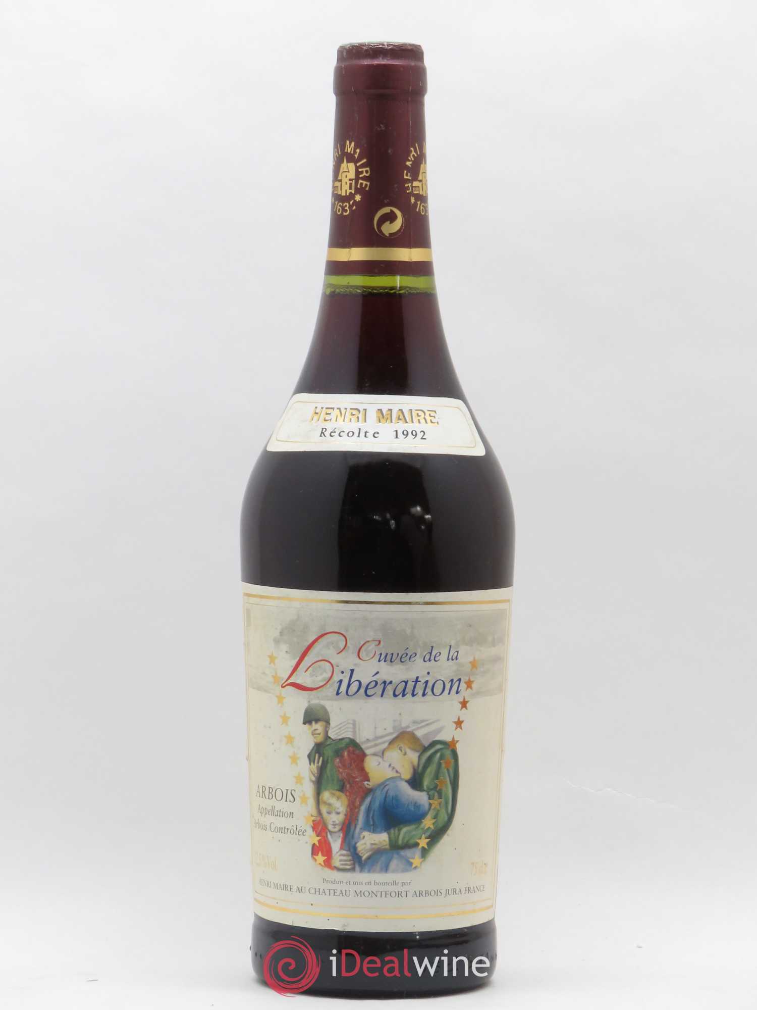 Arbois Cuvée de La Libération Henri Maire 1992 - Posten von 1 Flasche - 0