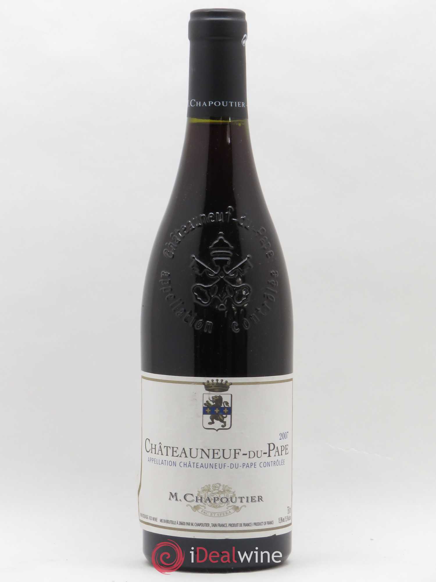 Châteauneuf-du-Pape - 2007 - Posten von 1 Flasche - 0