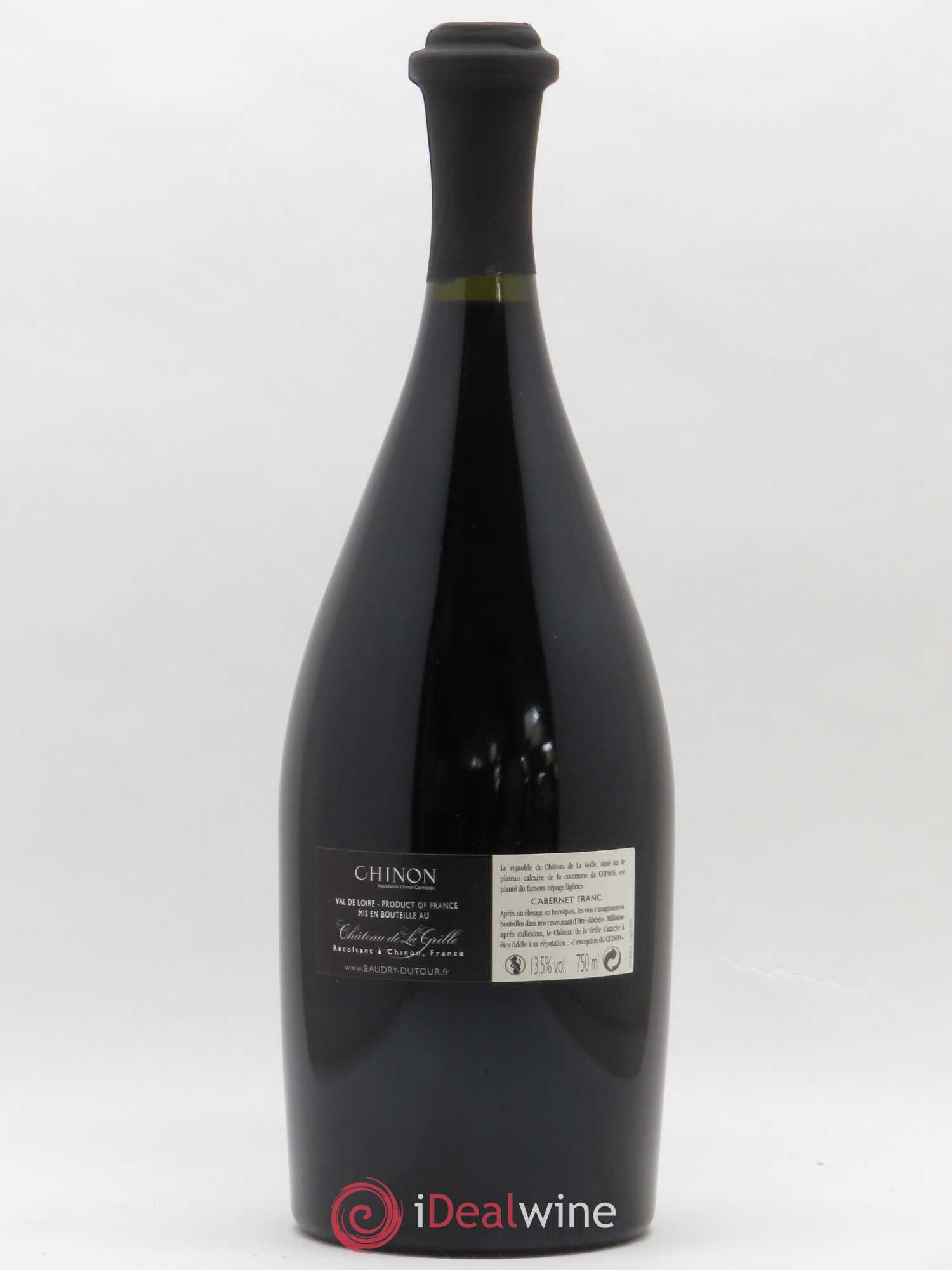 Chinon Château de La Grille Réserve 1989 - Lot de 1 bouteille - 1