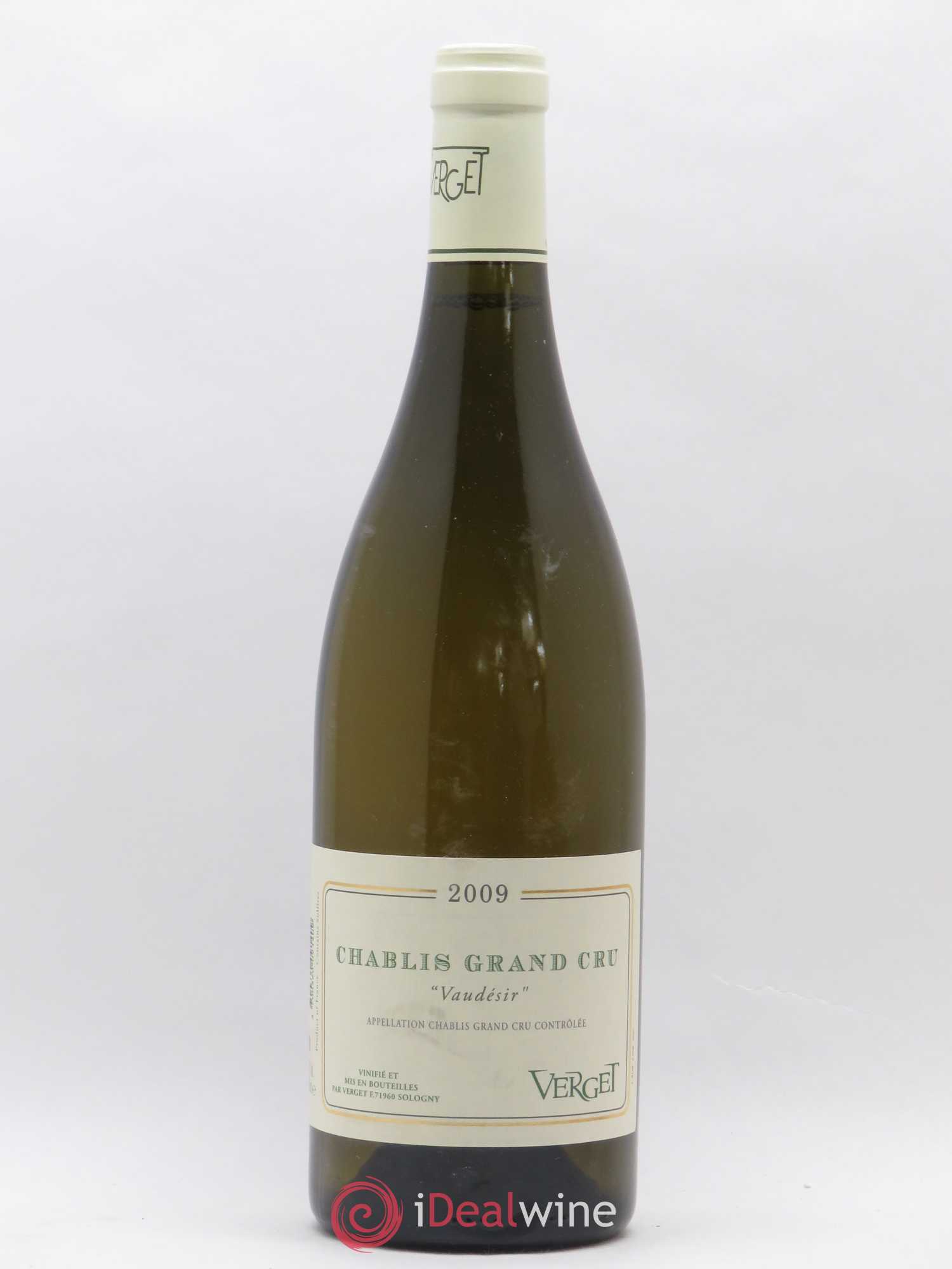 Chablis Grand Cru Vaudésir Verget 2009 - Lot de 1 bouteille - 0