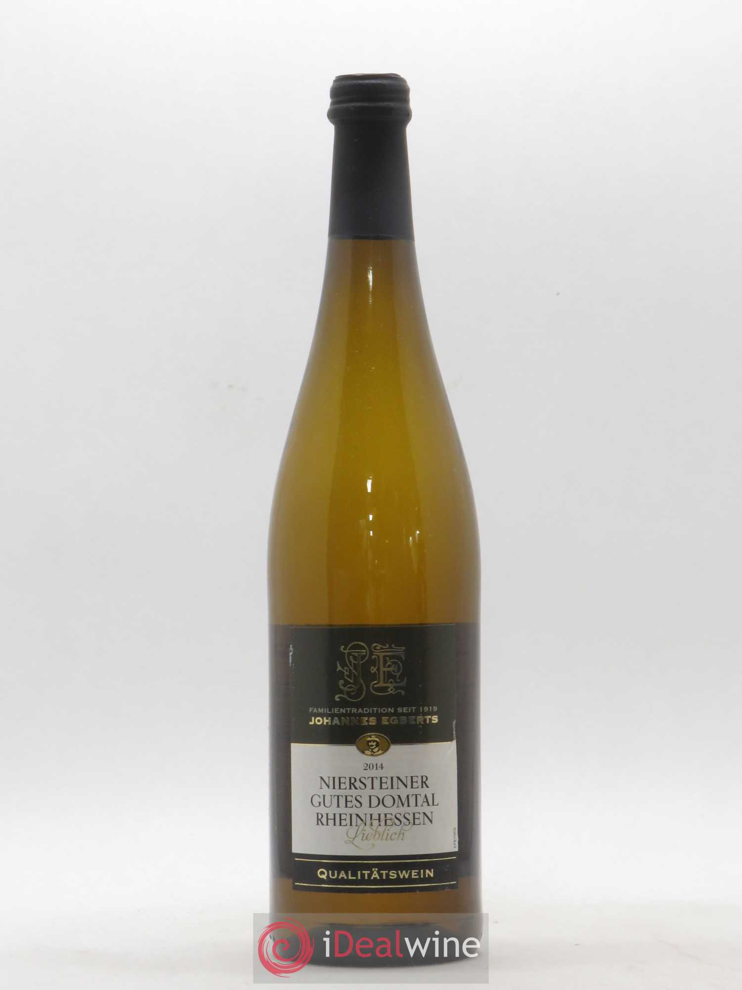 Allemagne Rheinhessen Johannes Egberts Niersteiner Gutes Domtal Lieblich 2014 - Lot of 1 bottle - 0