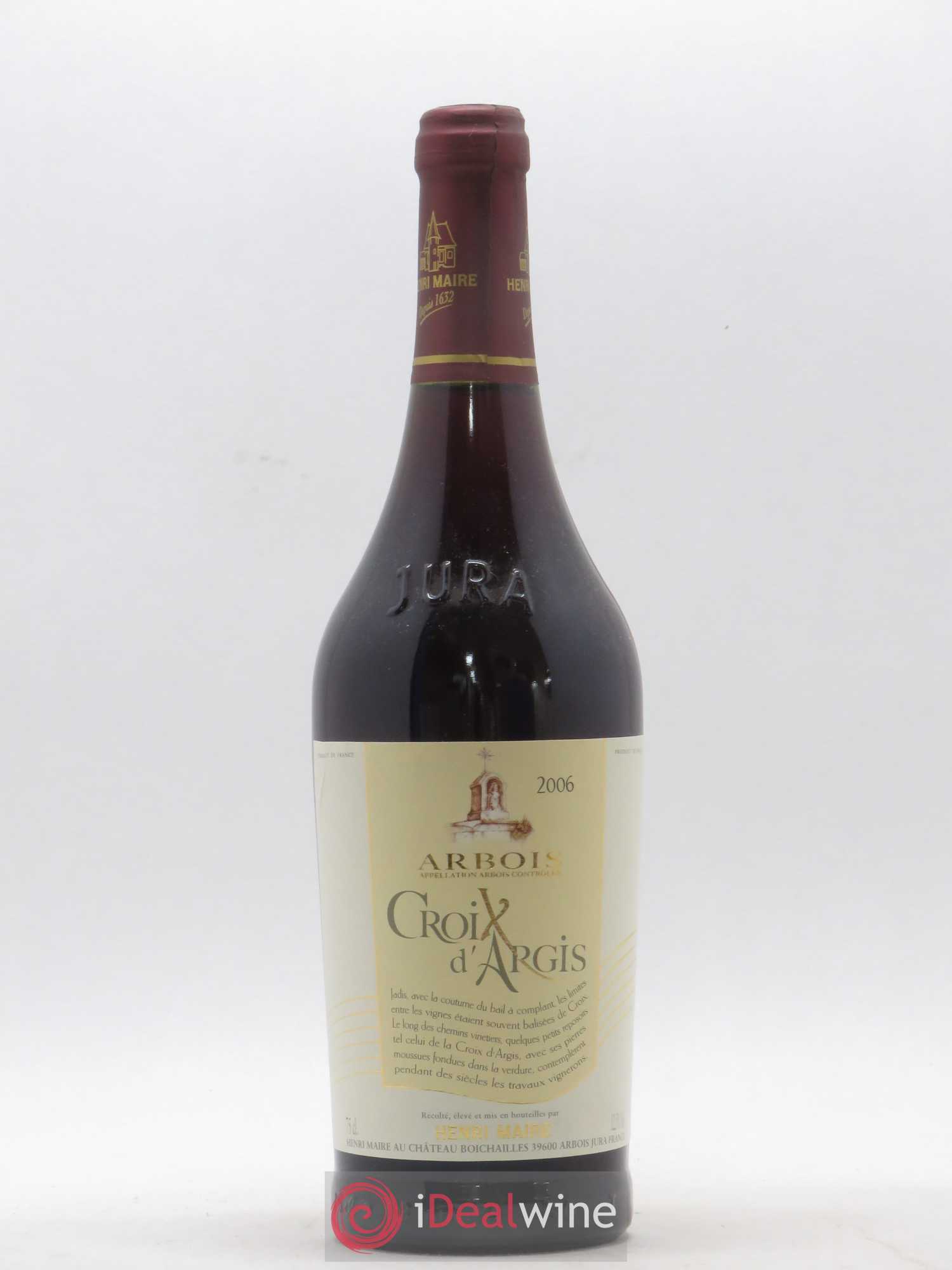 Arbois Henri Maire Domaine de La Croix d'Argis 2006 - Posten von 1 Flasche - 0