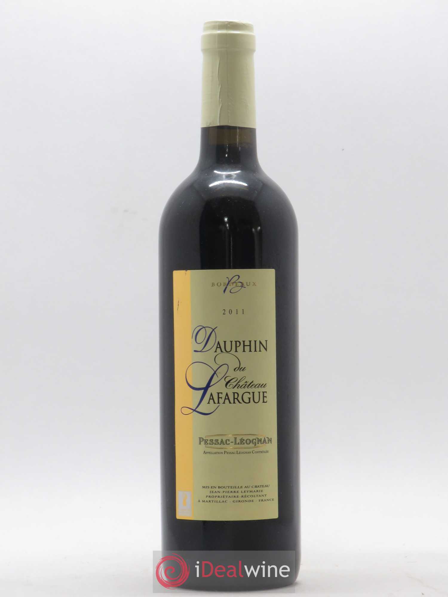 Pessac-Léognan Le Dauphin - Château Lafargue (sans prix de réserve) 2011 - Posten von 1 Flasche - 0