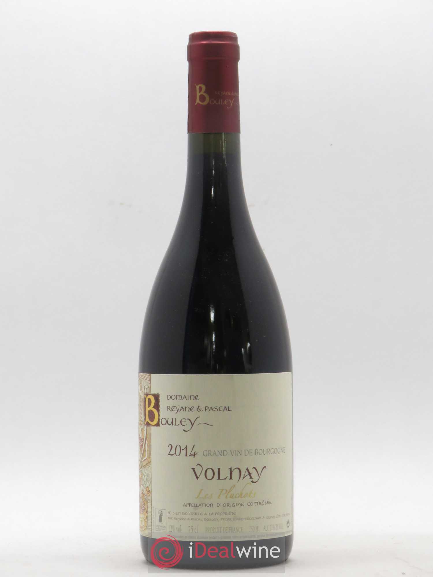 Volnay Les Pluchots Reyane et Pascal Bouley 2014 - Posten von 1 Flasche - 0
