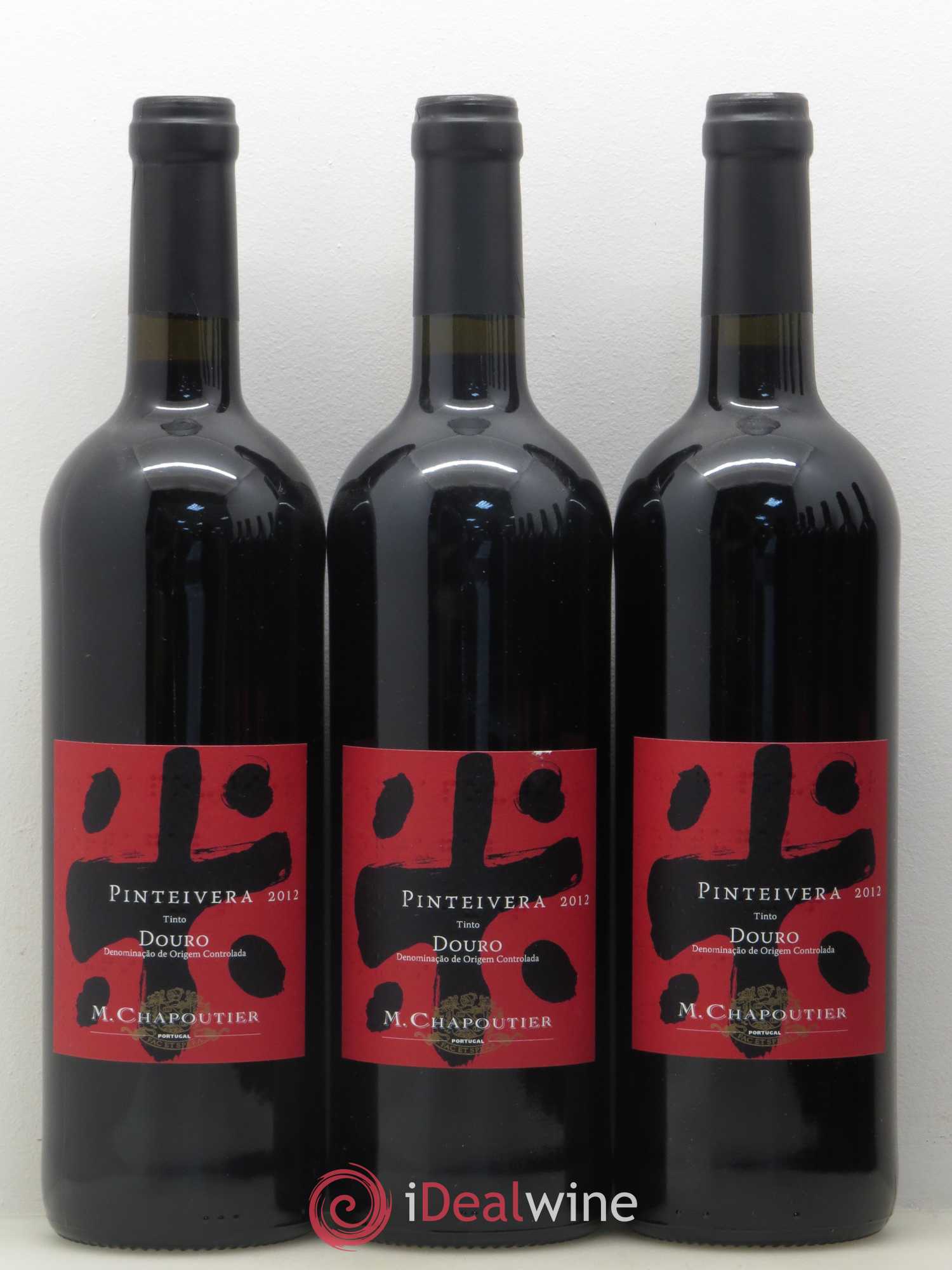 Douro Pinteivera Tinto Chapoutier 2012 - Posten von 12 Flaschen - 2