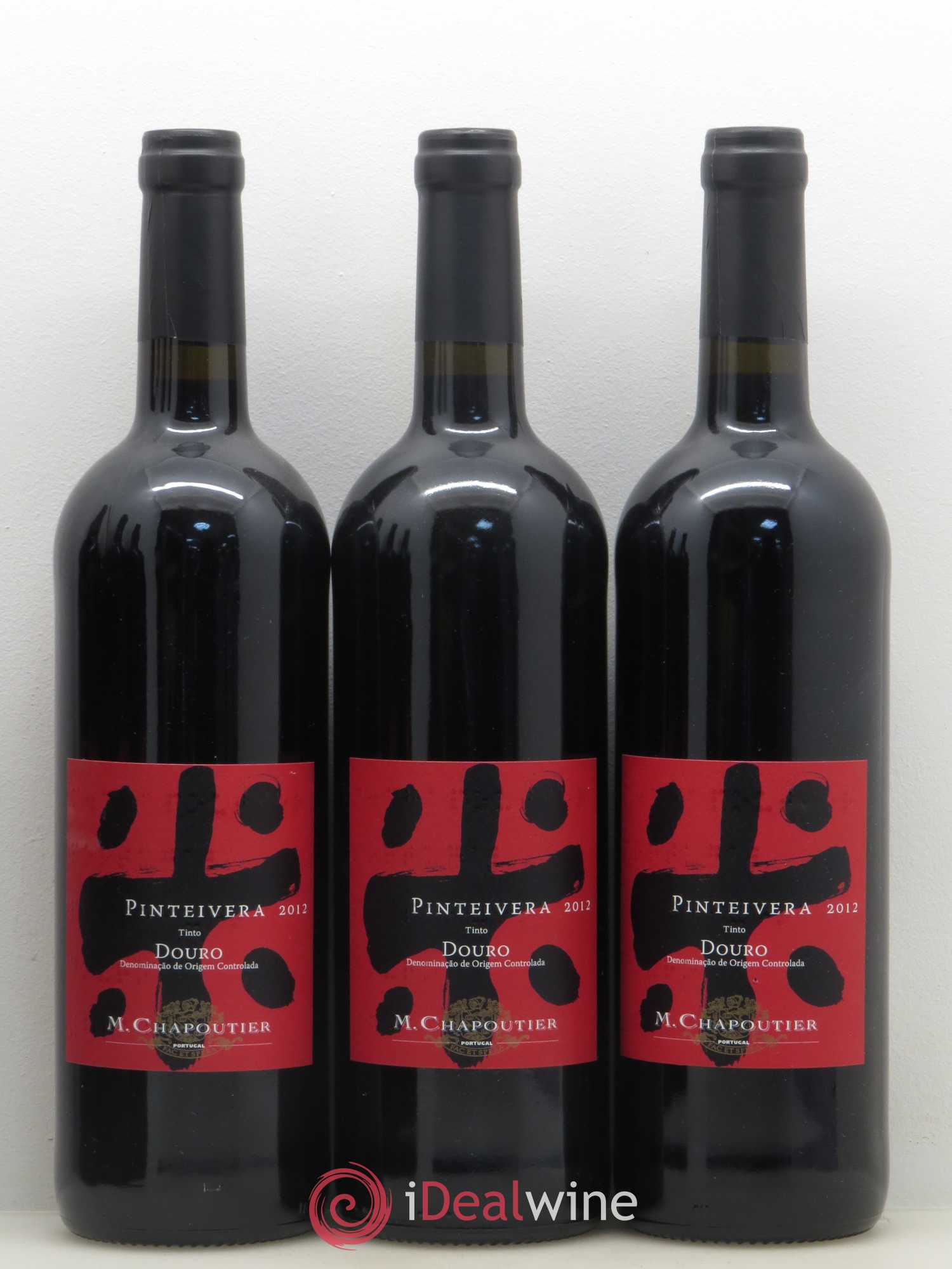 Douro Pinteivera Tinto Chapoutier 2012 - Lot de 6 bouteilles - 1
