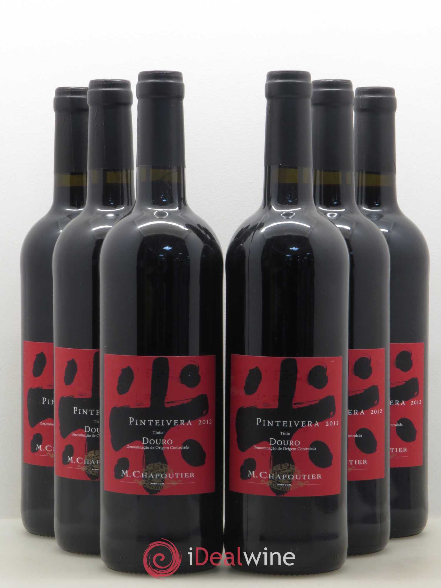 Douro Pinteivera Tinto Chapoutier 2012 - Lot de 6 bouteilles - 0