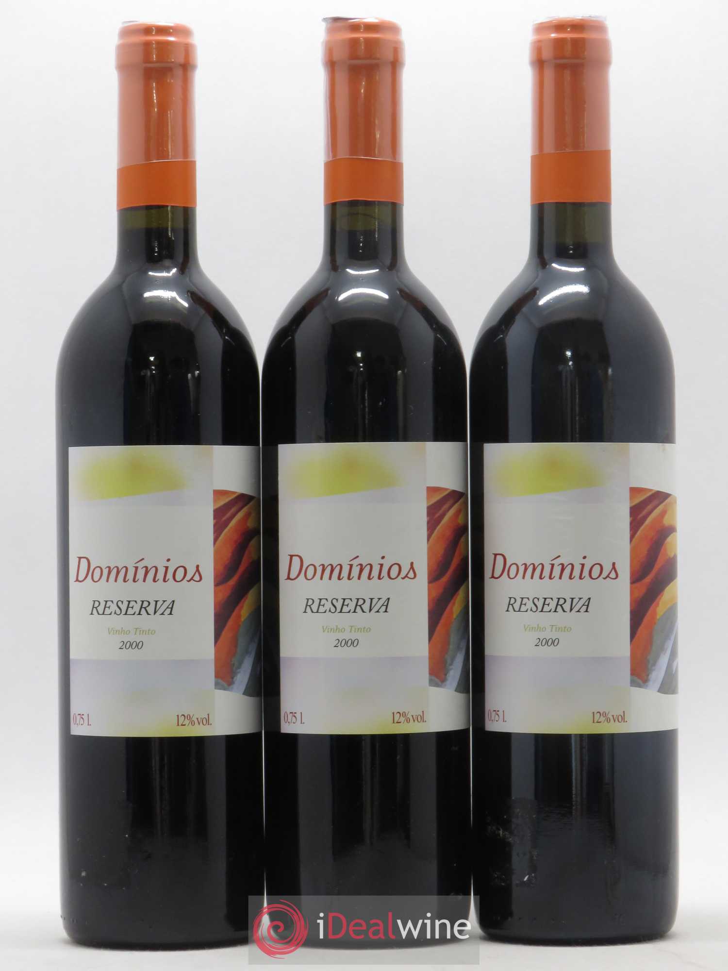 Portugal Tinta Dominios Reserva 2000 - Lot de 3 bouteilles - 0