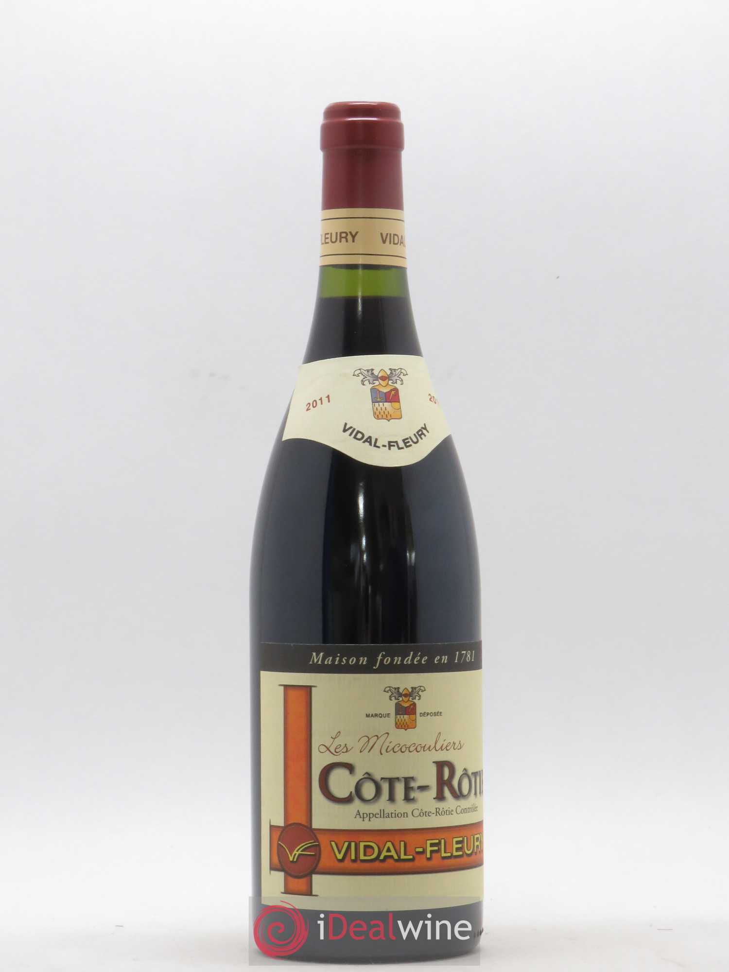 Côte-Rôtie Les Micocouliers Vidal Fleury 2011 - Posten von 1 Flasche - 0