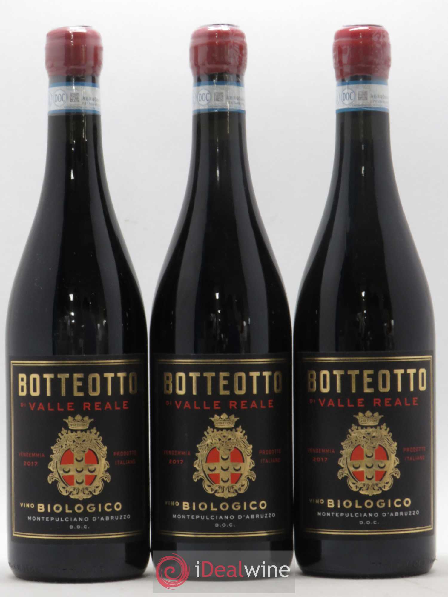 Montepulciano d'Abruzzo Valle Reale Botteotto (sans prix de réserve) 2017 - Posten von 3 Flaschen - 0